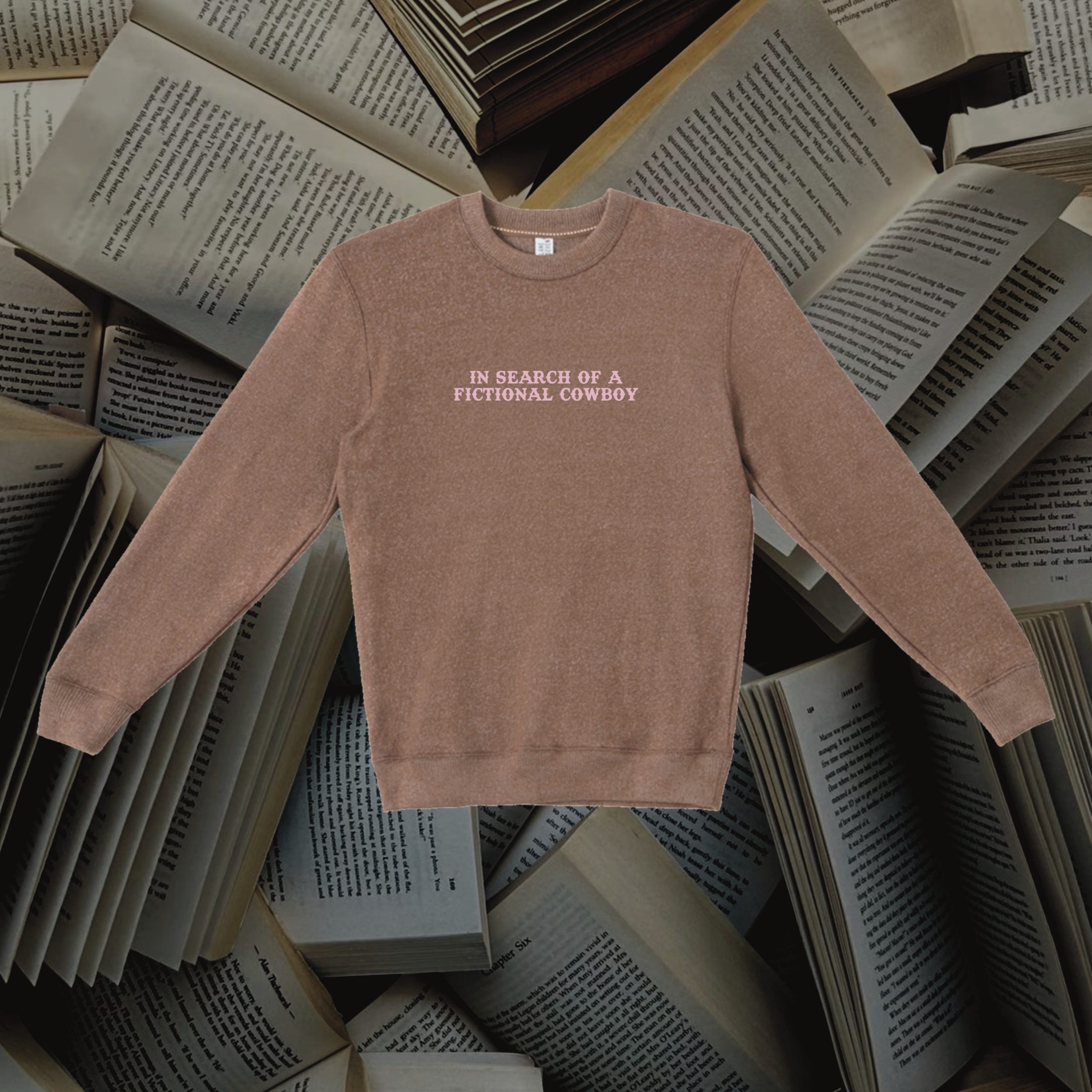 Fictional Cowboy Knit Crew (BC)