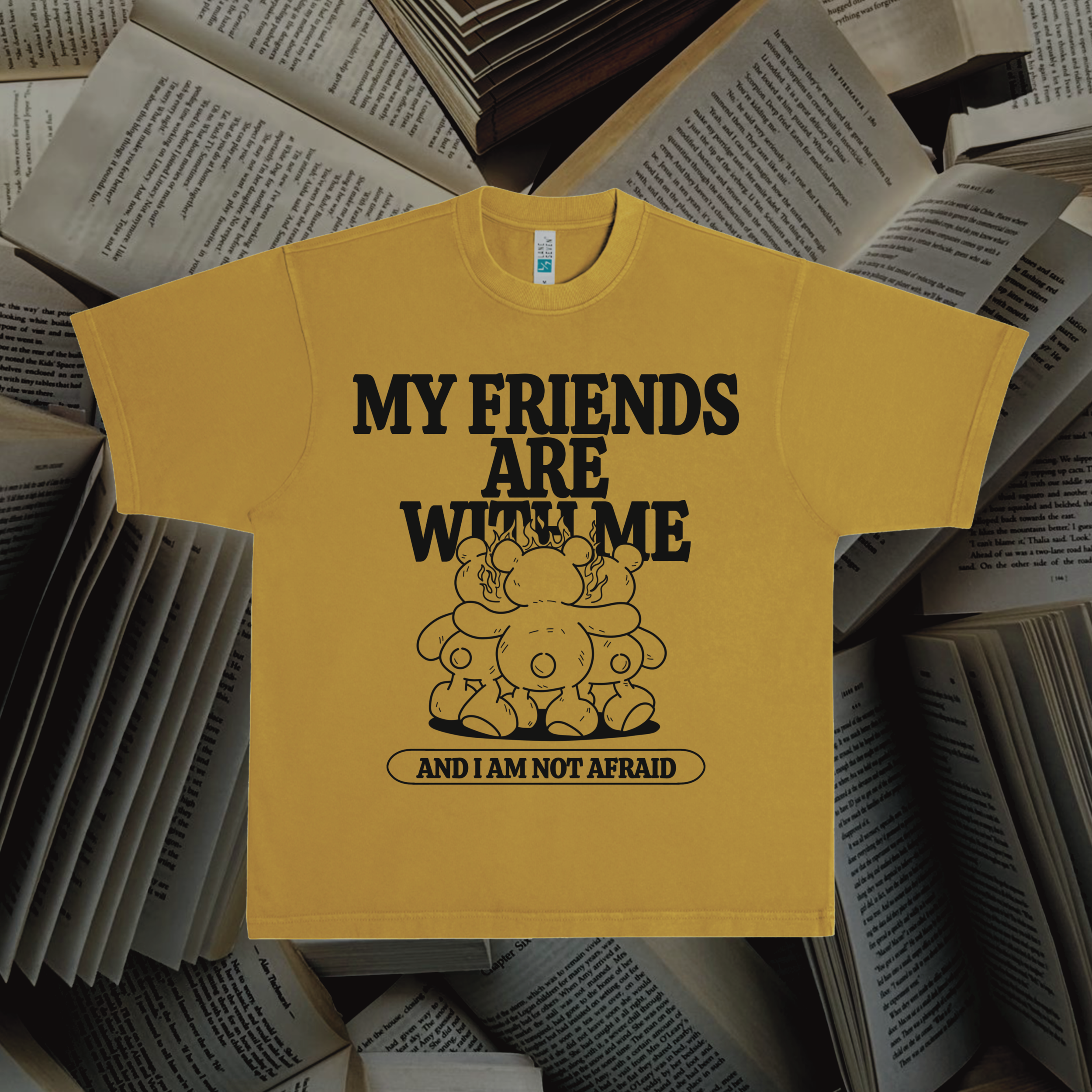 My Friends are With Me Tee (BC)