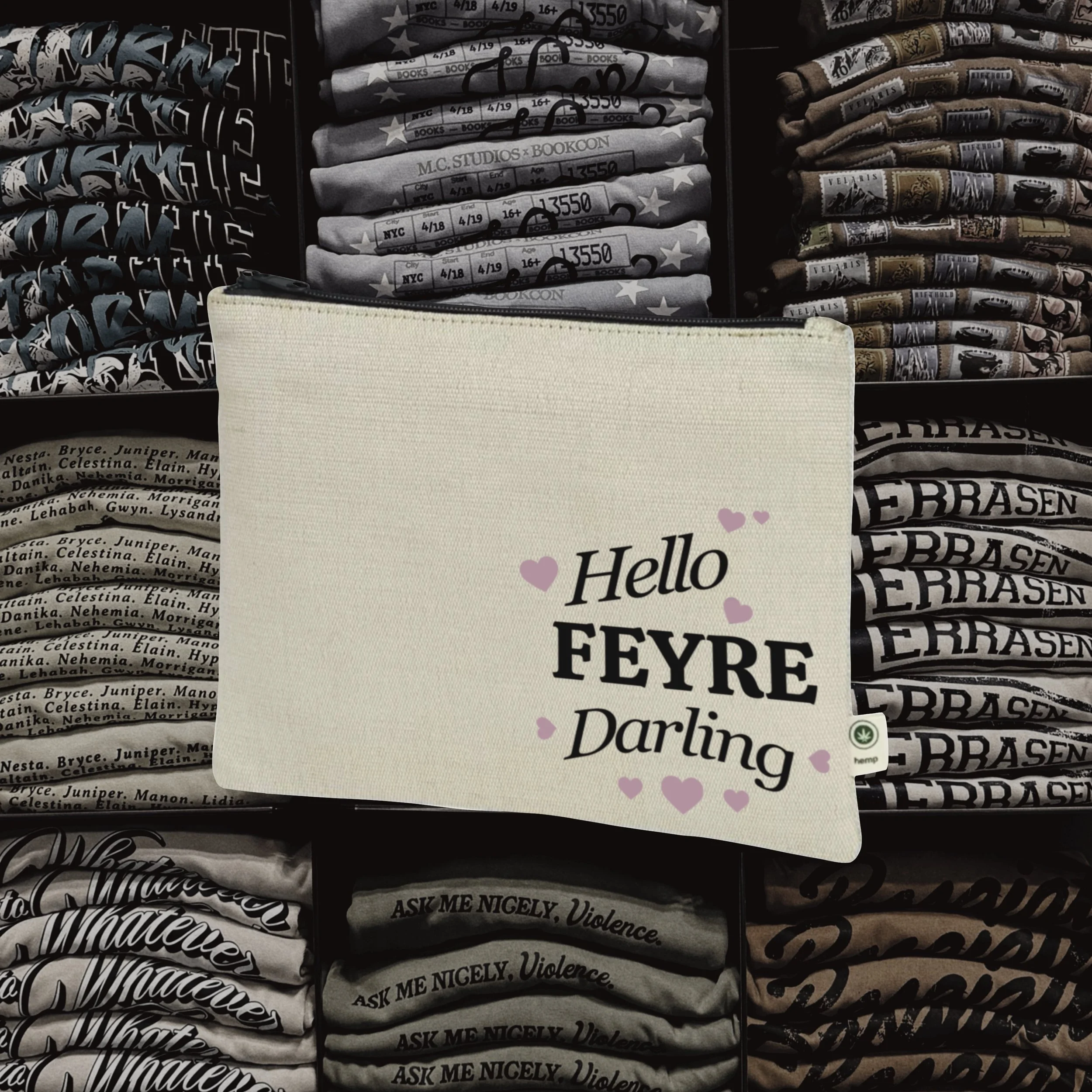 Feyre Darling Zipper Pouch