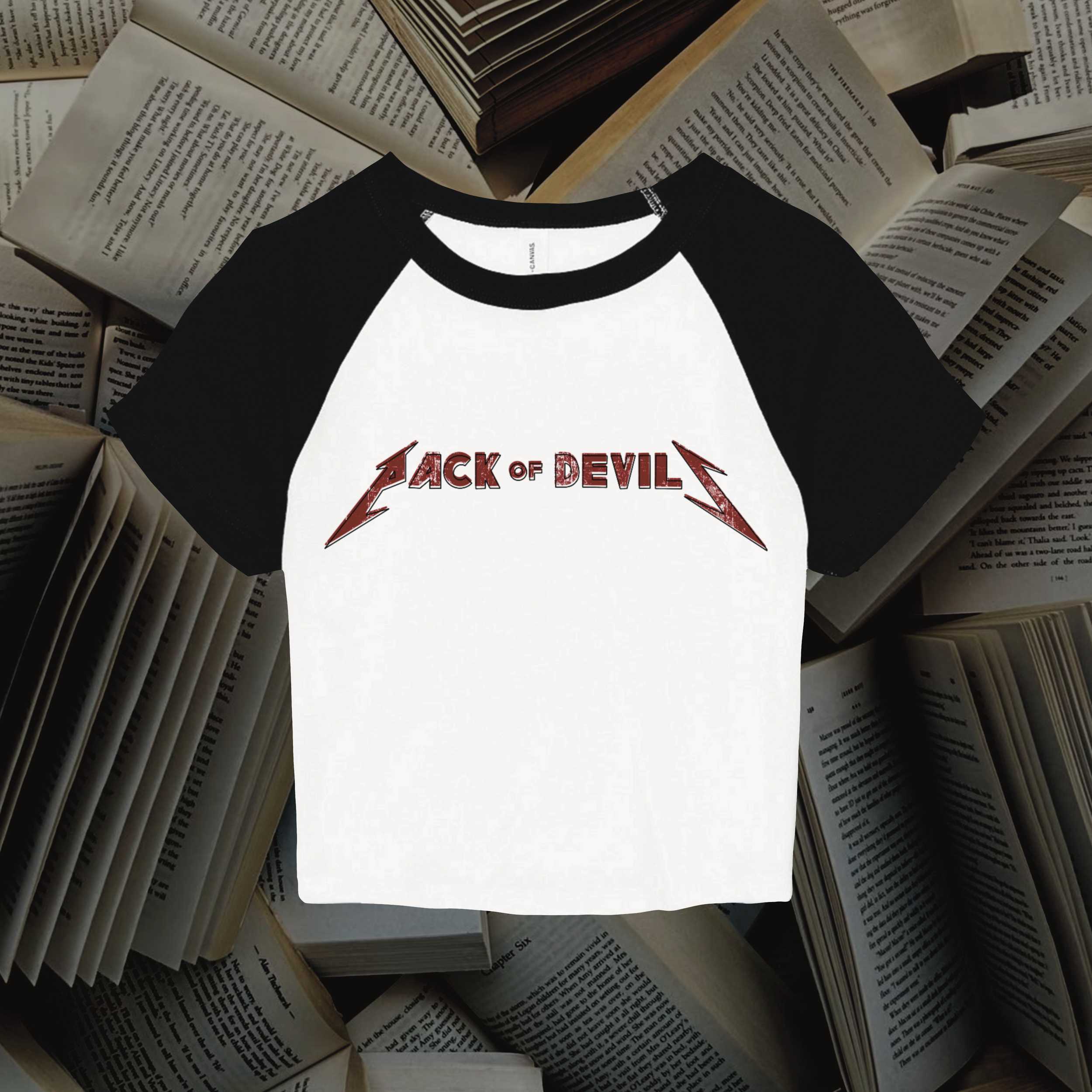 Pack of Devils Baby Tee (BC)