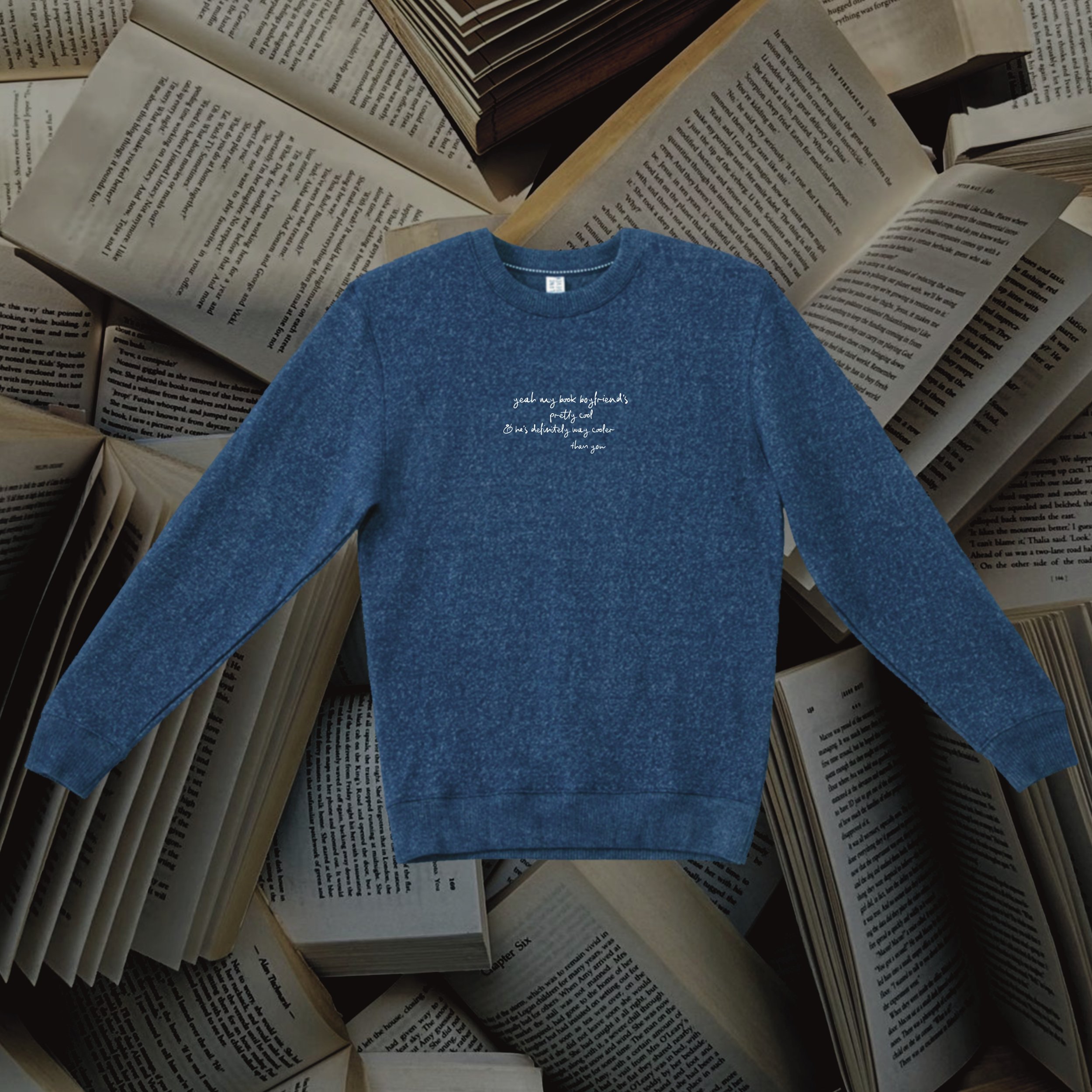 Book Boyfriend Knit Crew (BC)