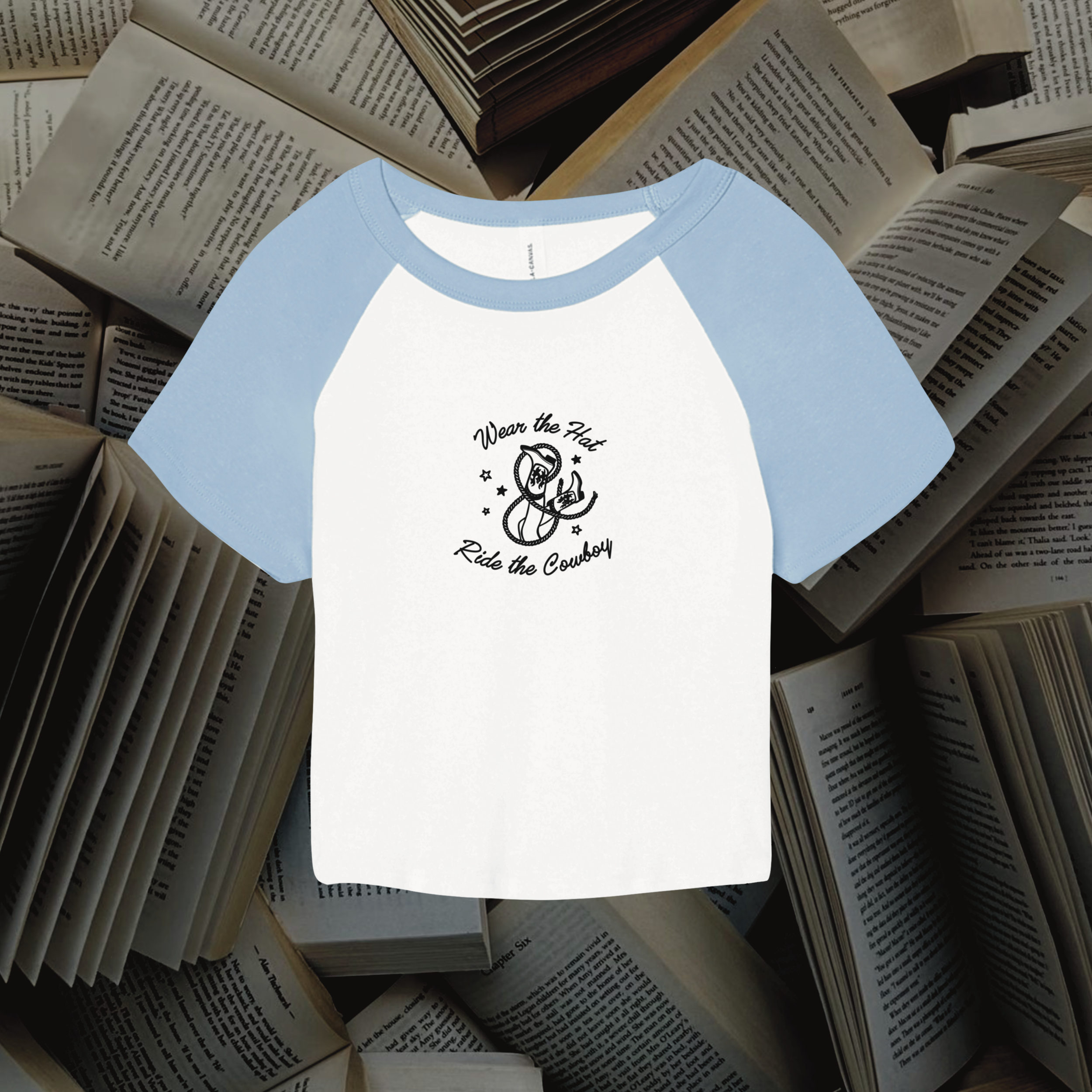 Wear the Hat Baby Tee (BC)