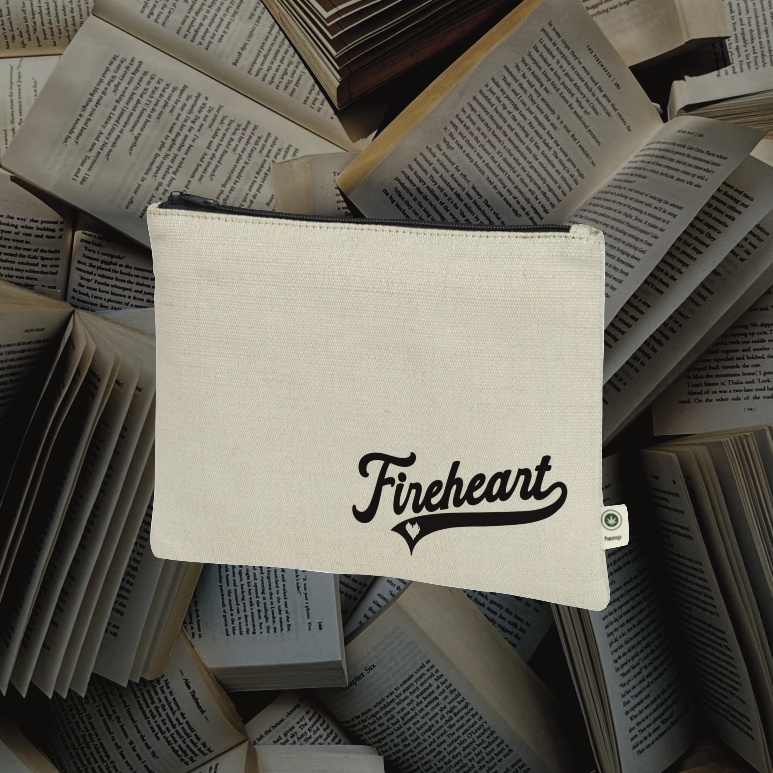 Fireheart Zipper Pouch (BC)