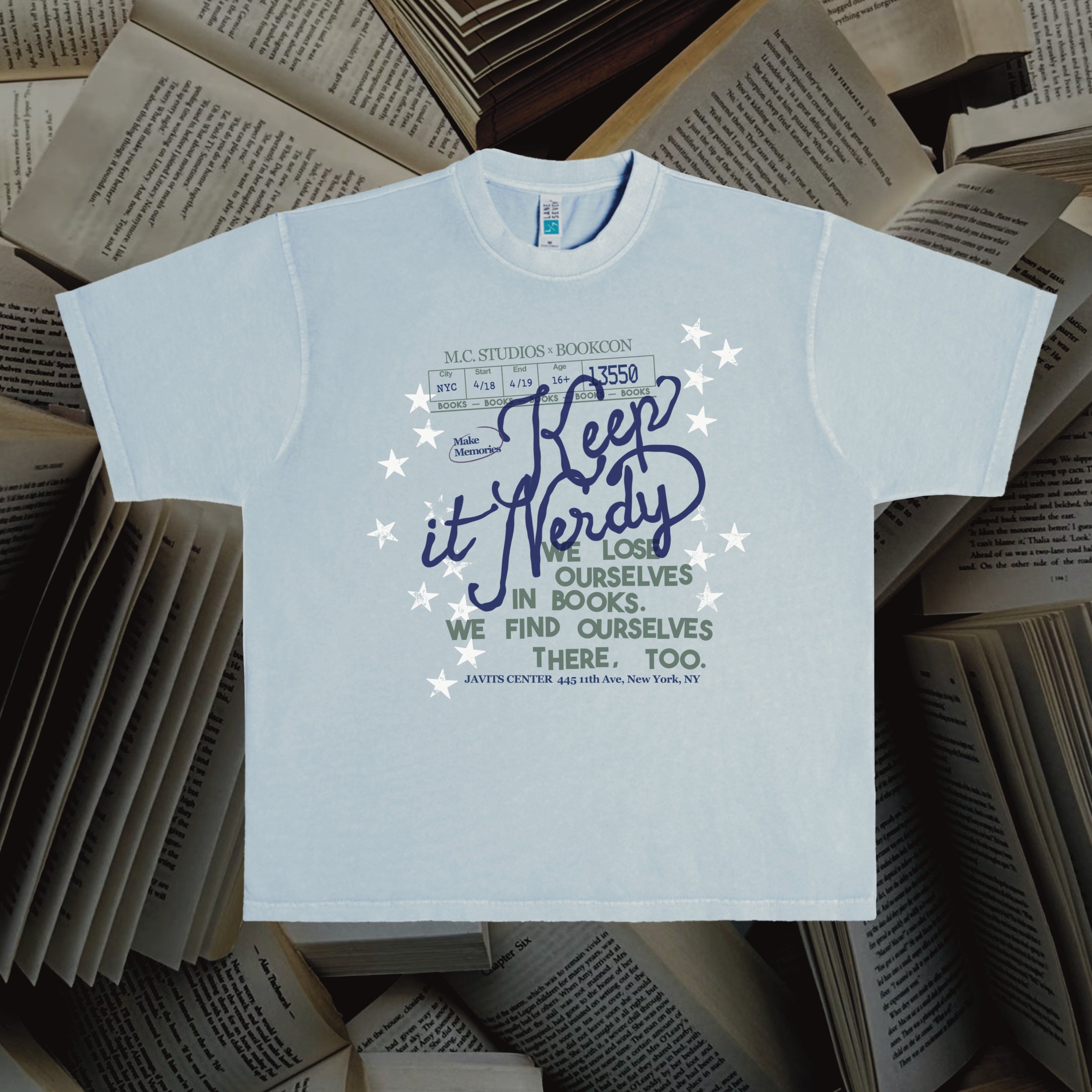 M.C. Studios x BookCon Exclusive Tee (BC)