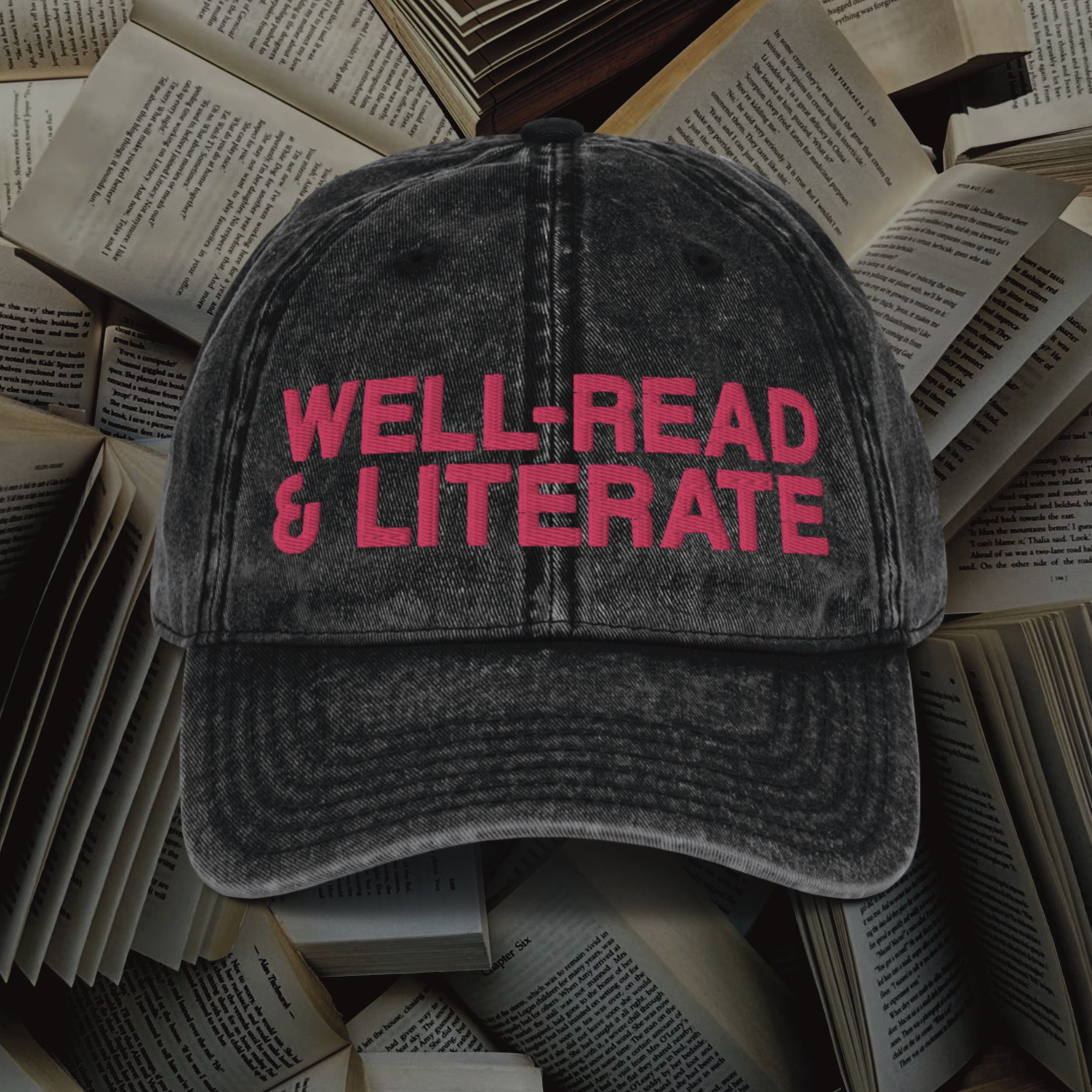 Well-Read and Literate Hat (BC)