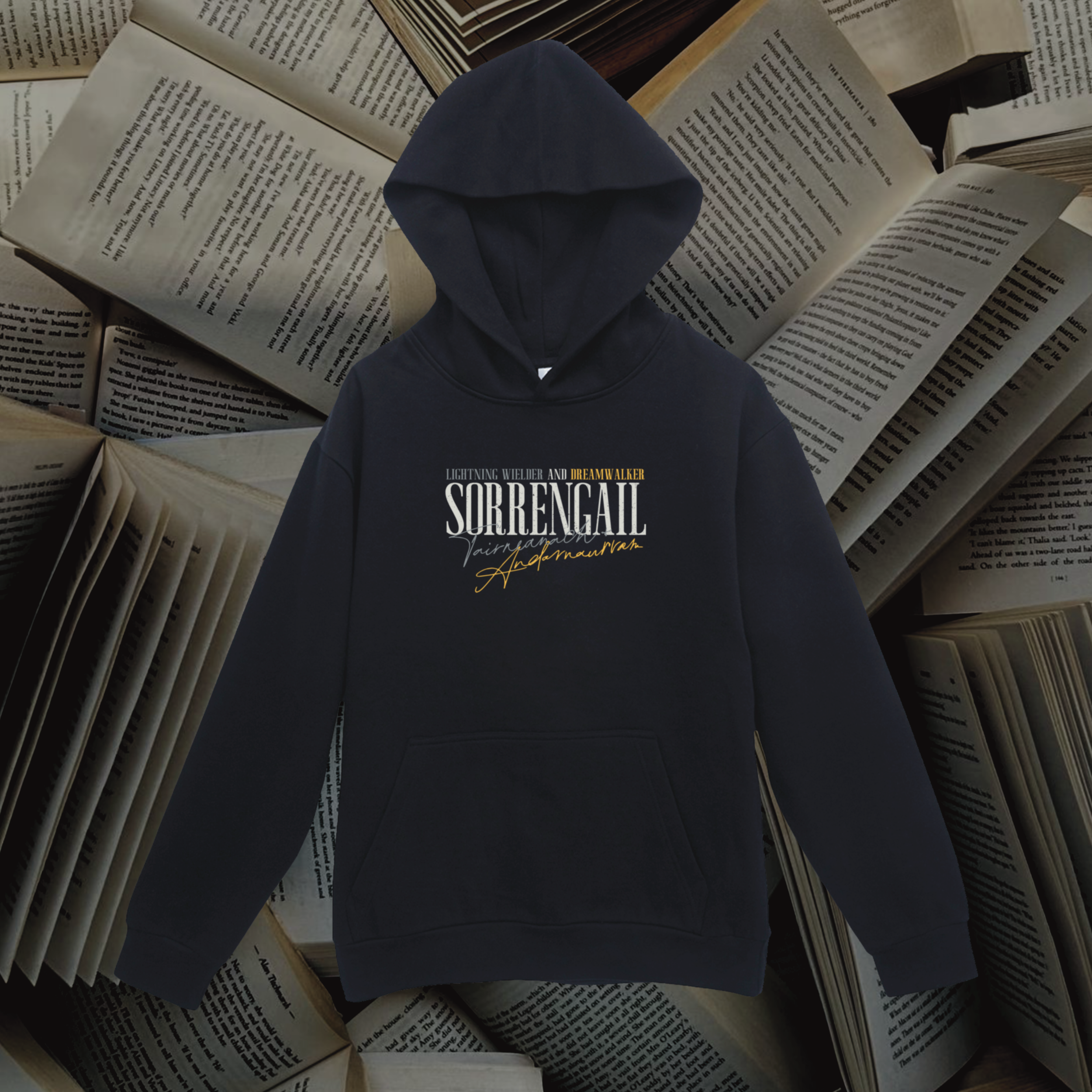 Violet Dragon Rider Hoodie (BC)