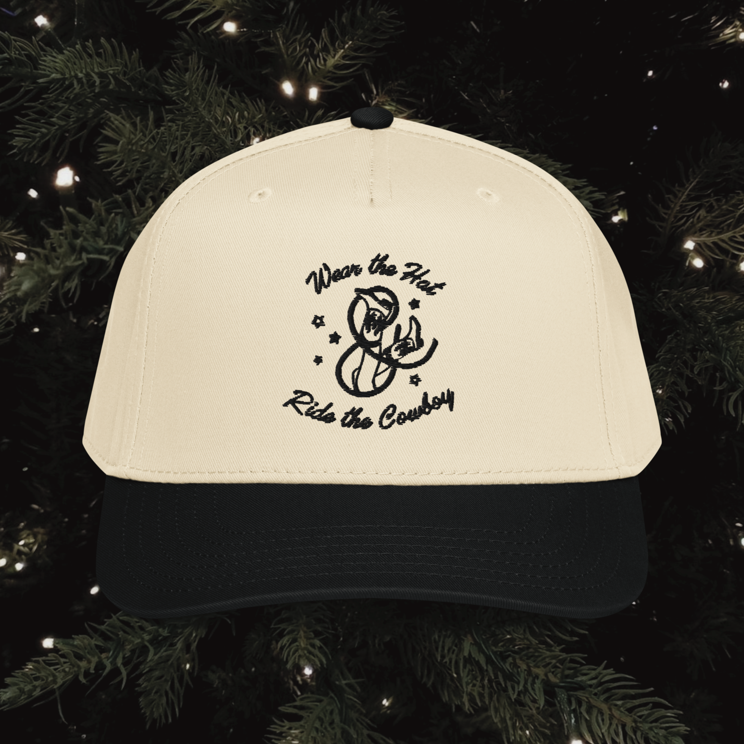 Two Color Ride the Cowboy Hat