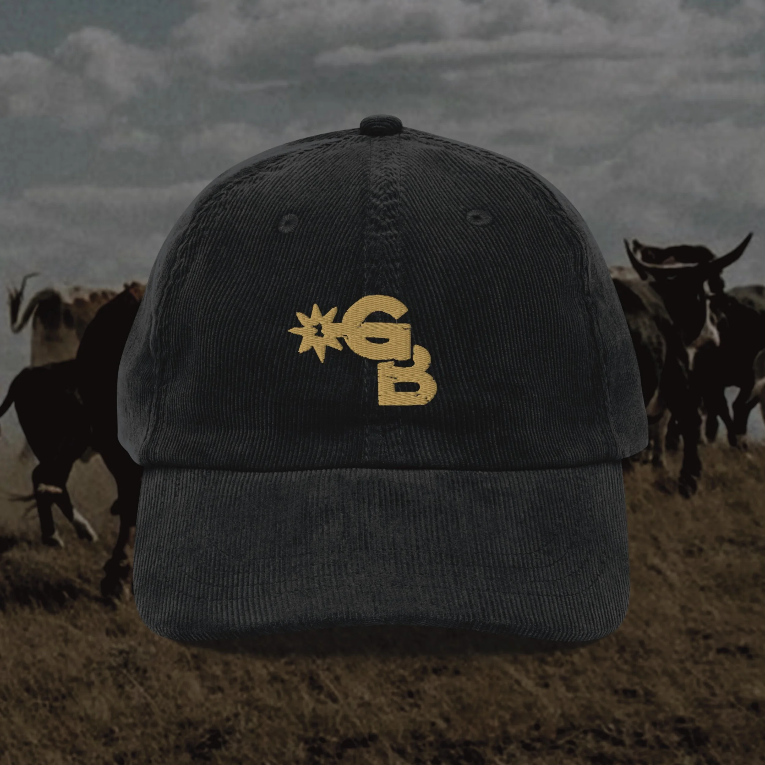 Griffith Brothers Branded Corduroy Hat