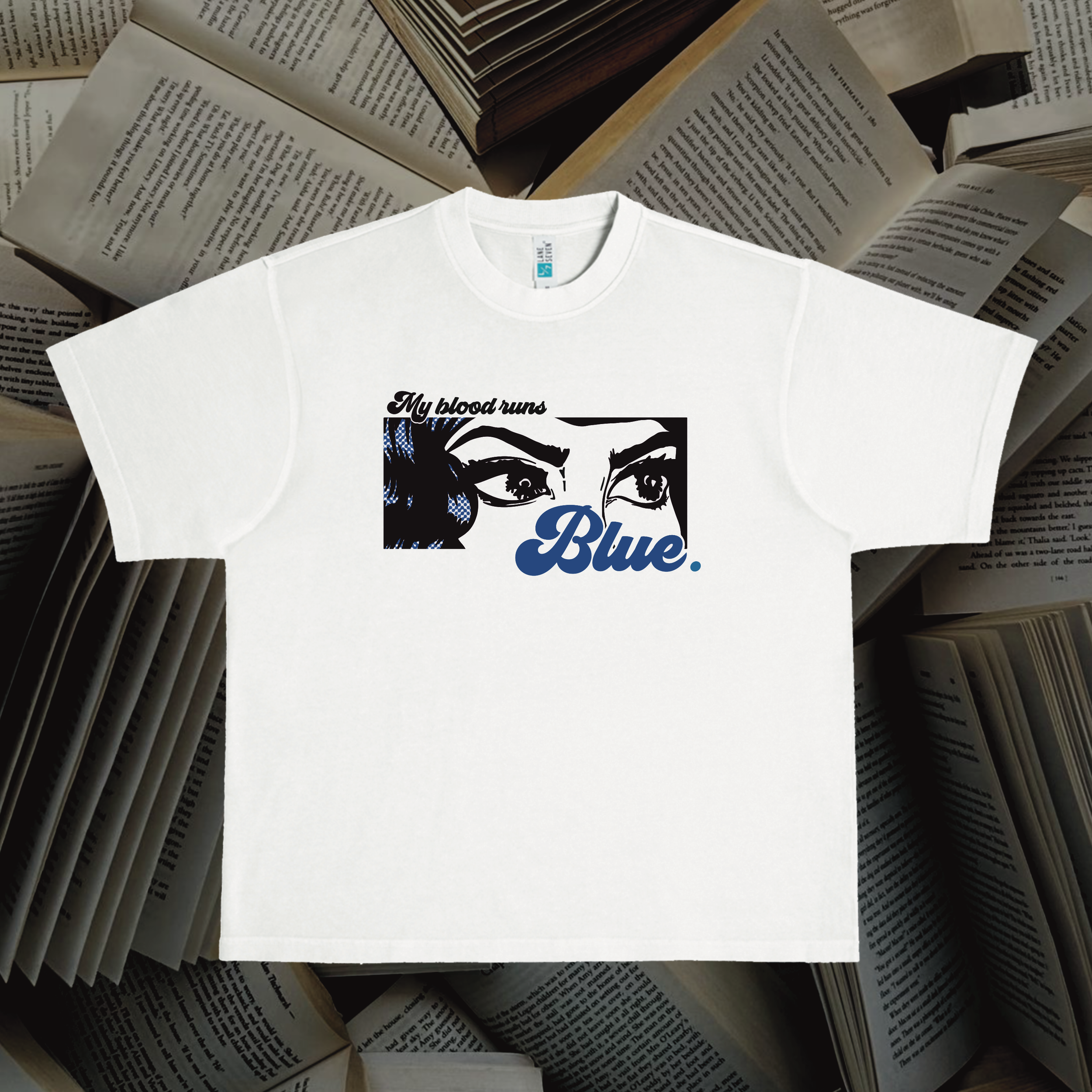 Bleed Blue Graphic Tee (BC)