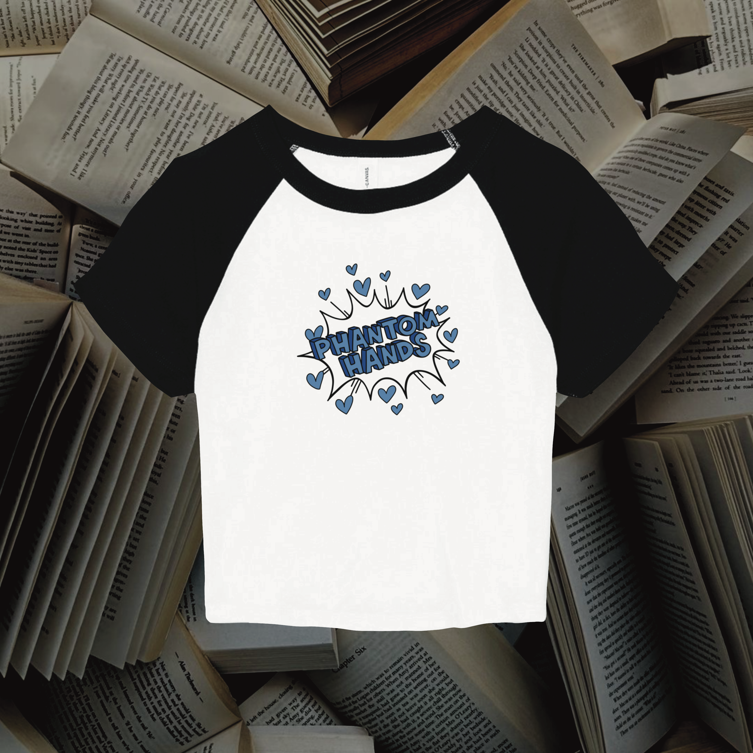 Phantom Hands Baby Tee (BC)