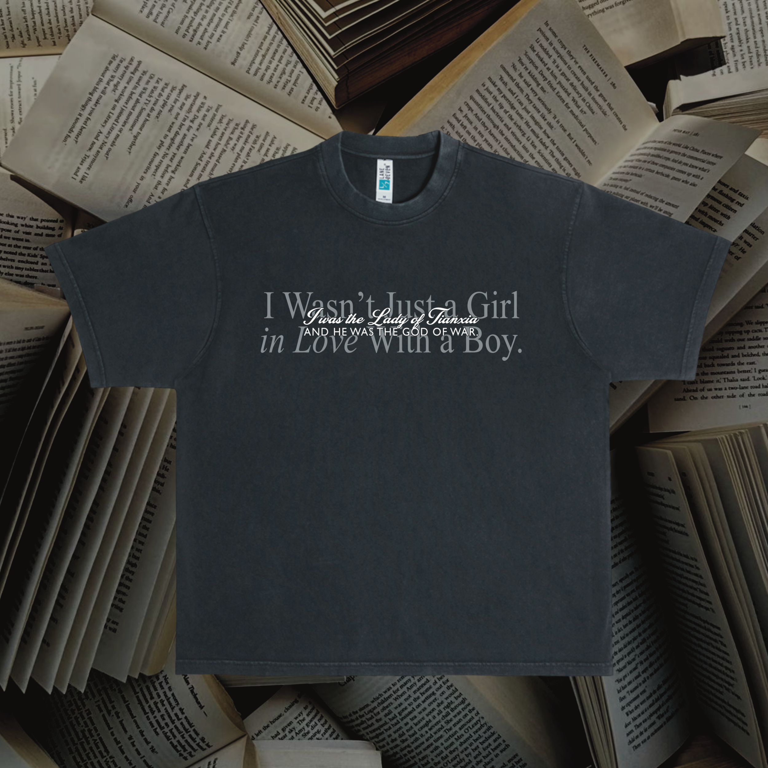 Wasn't Just a Girl Tee (BC)
