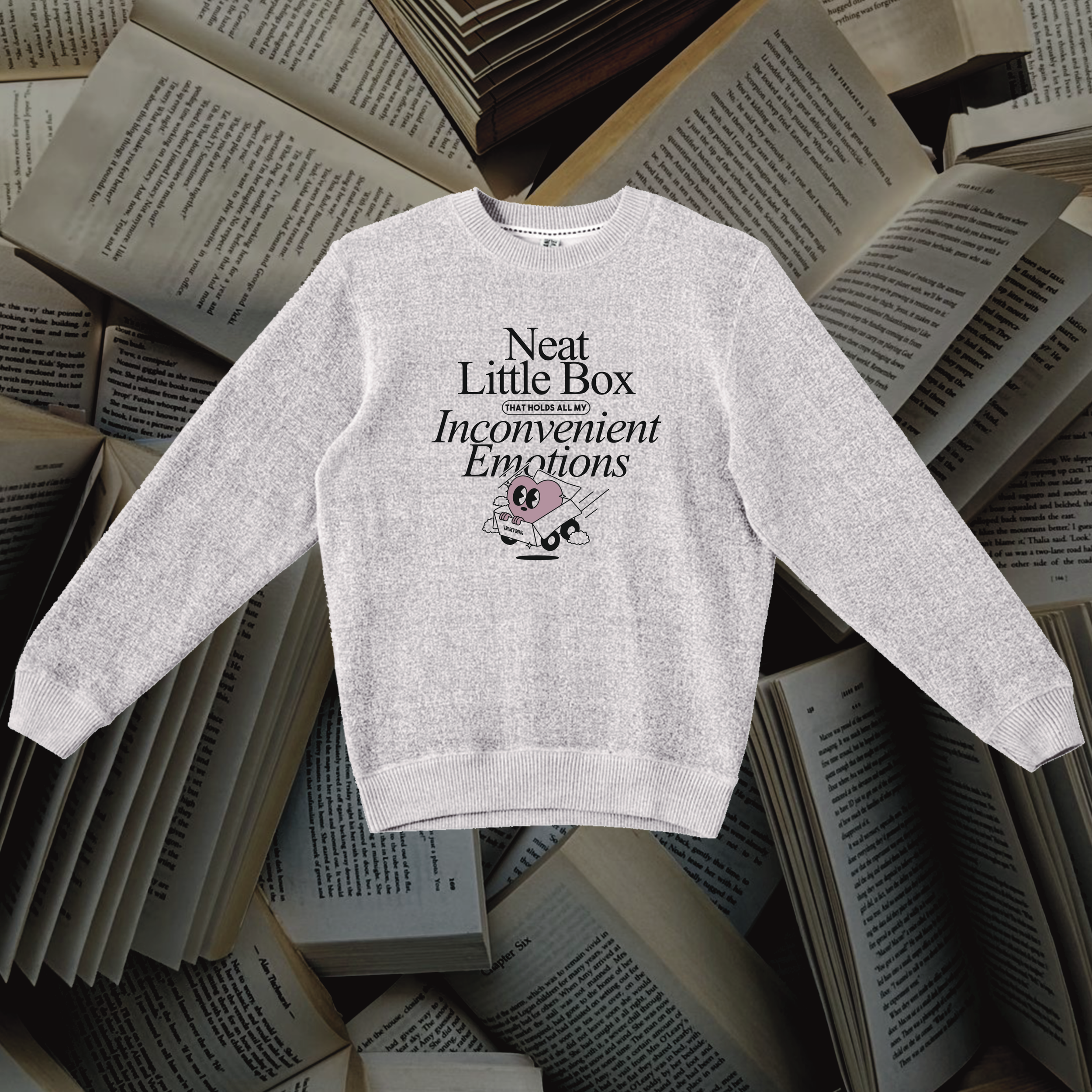 Inconvenient Emotions Knit Crew (BC)