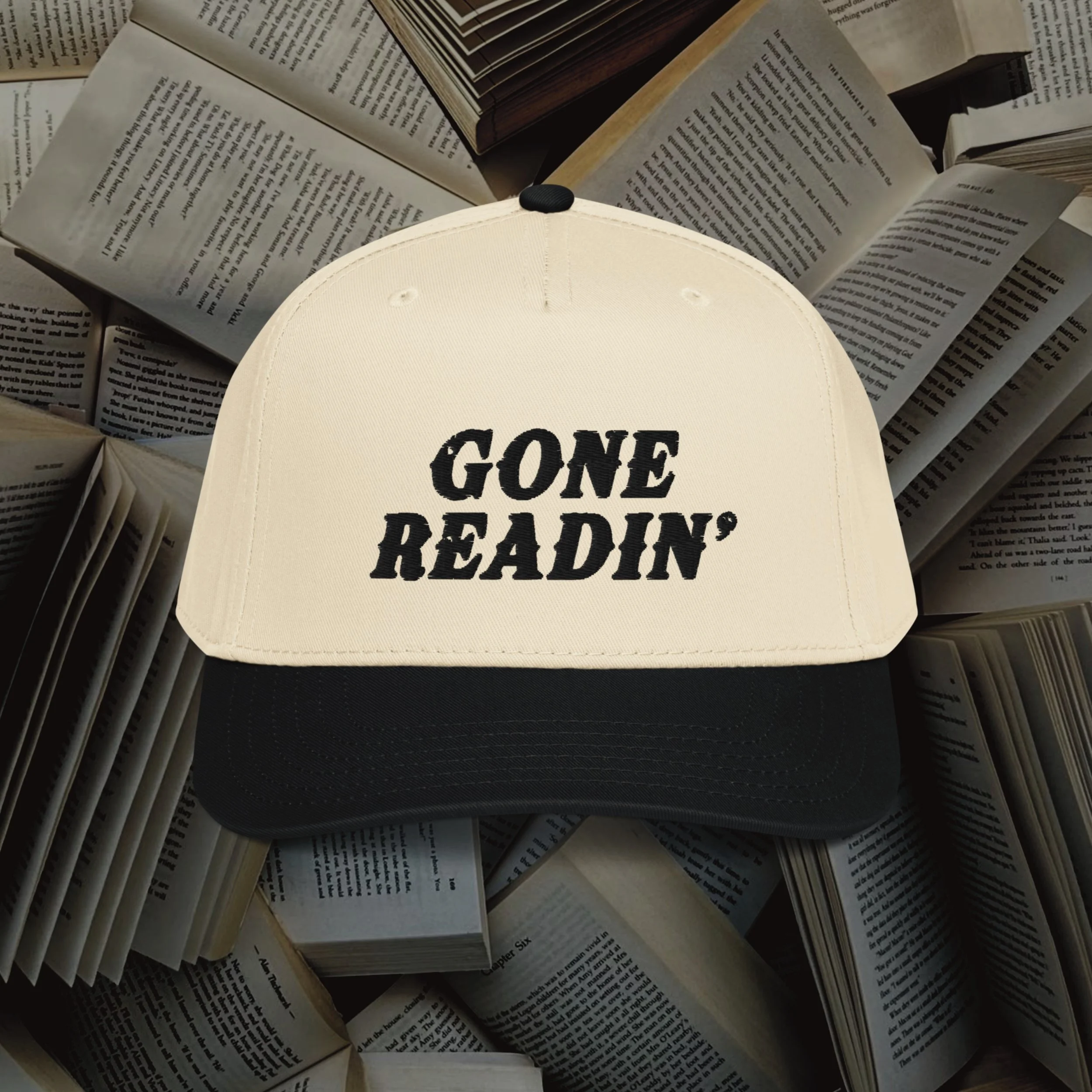 Gone Readin' Two Color Hat (BC)