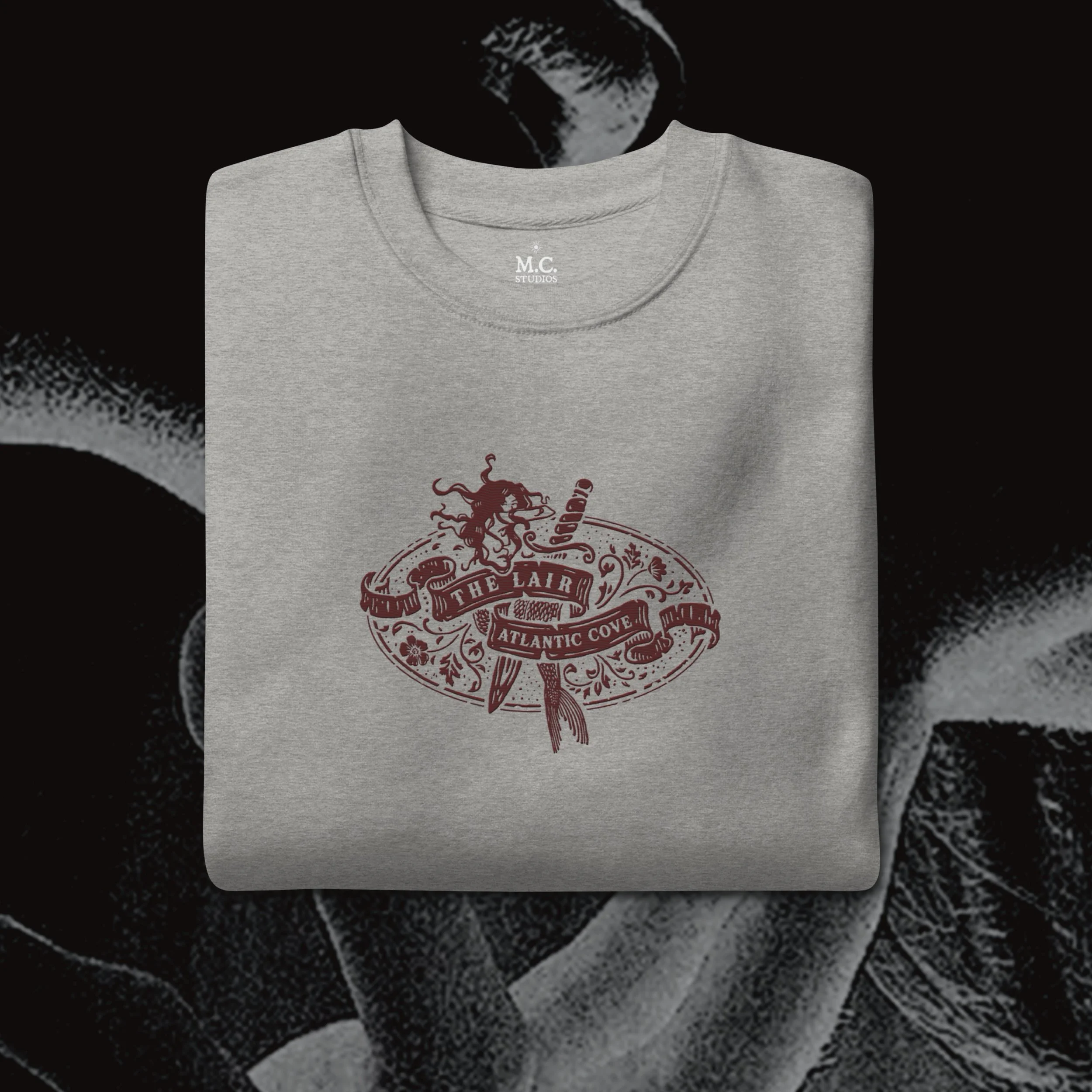The Lair Embroidered Crew