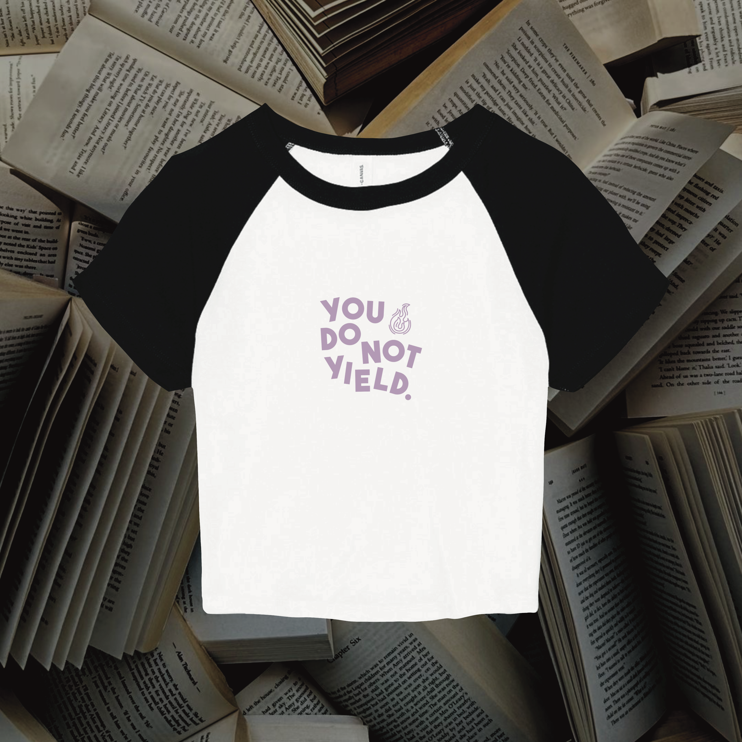 You Do Not Yield Baby Tee (BC)