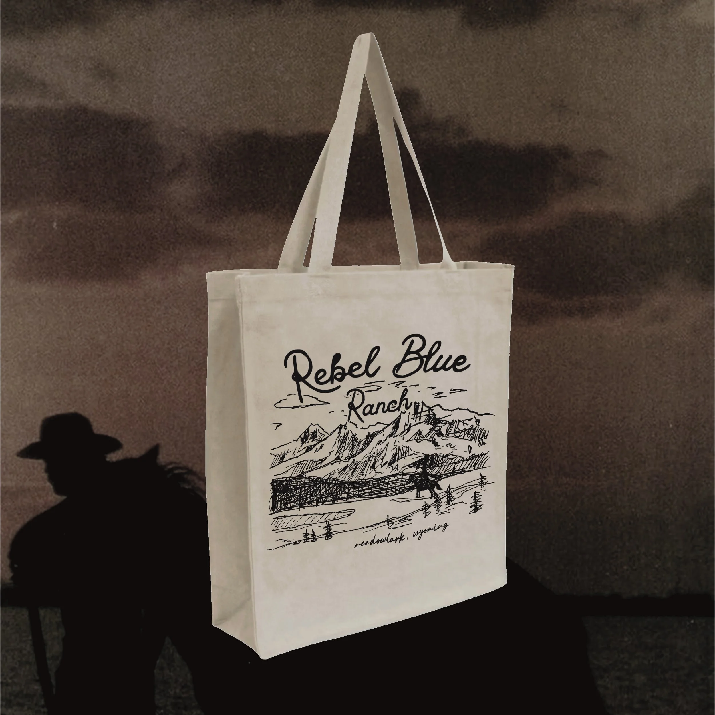 Rebel Blue Ranch Tote