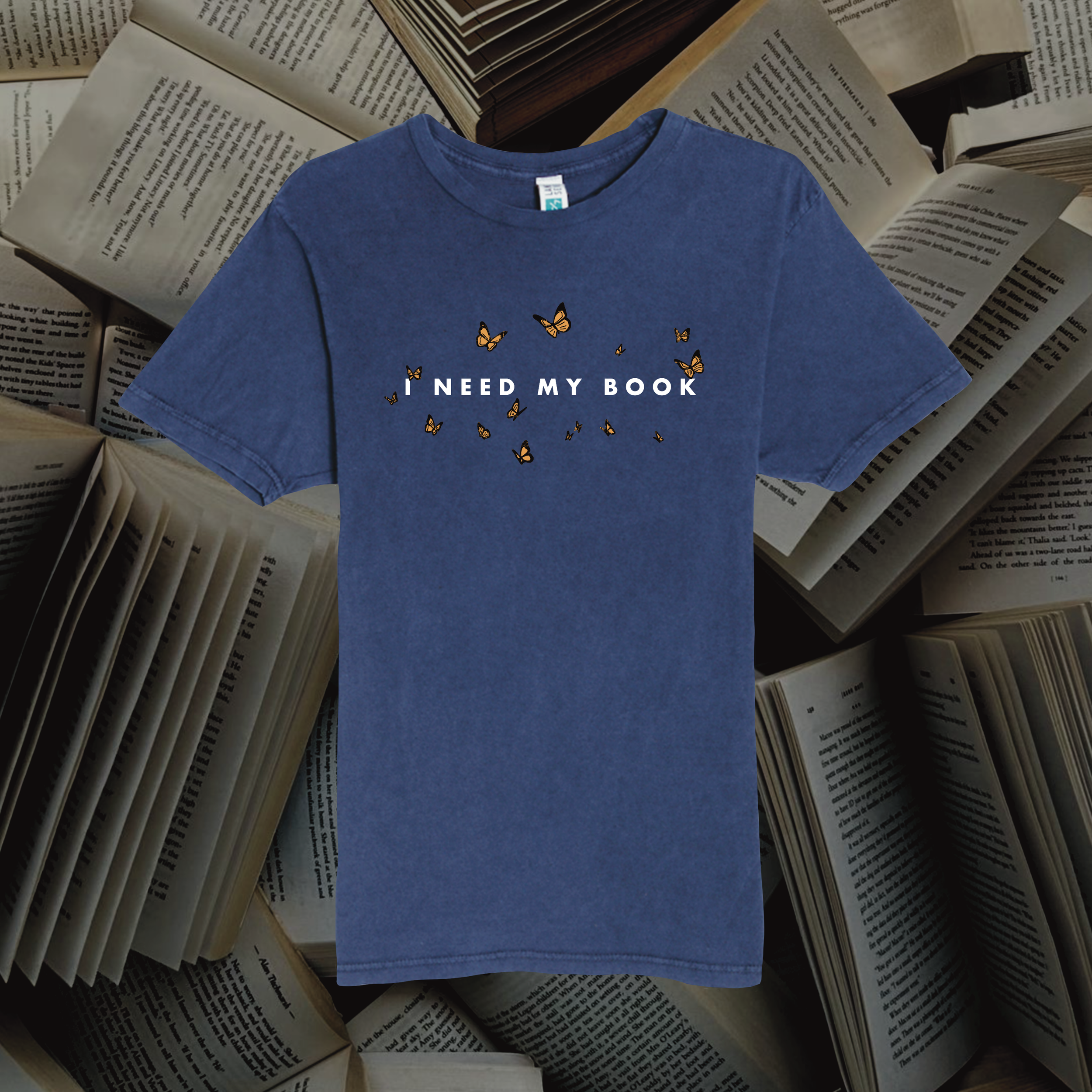 Need My Book Tee (BC)