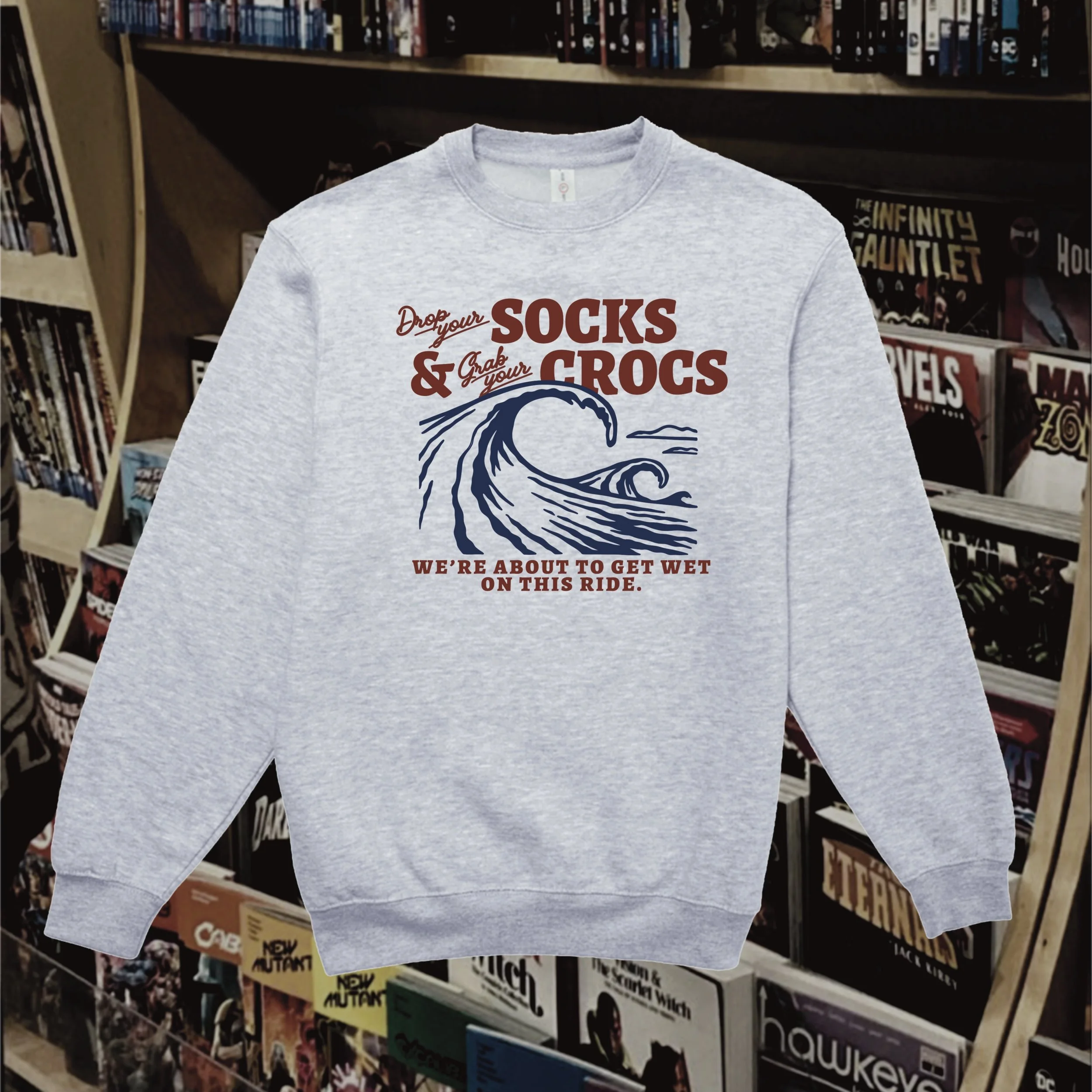 Socks and Crocs Design
