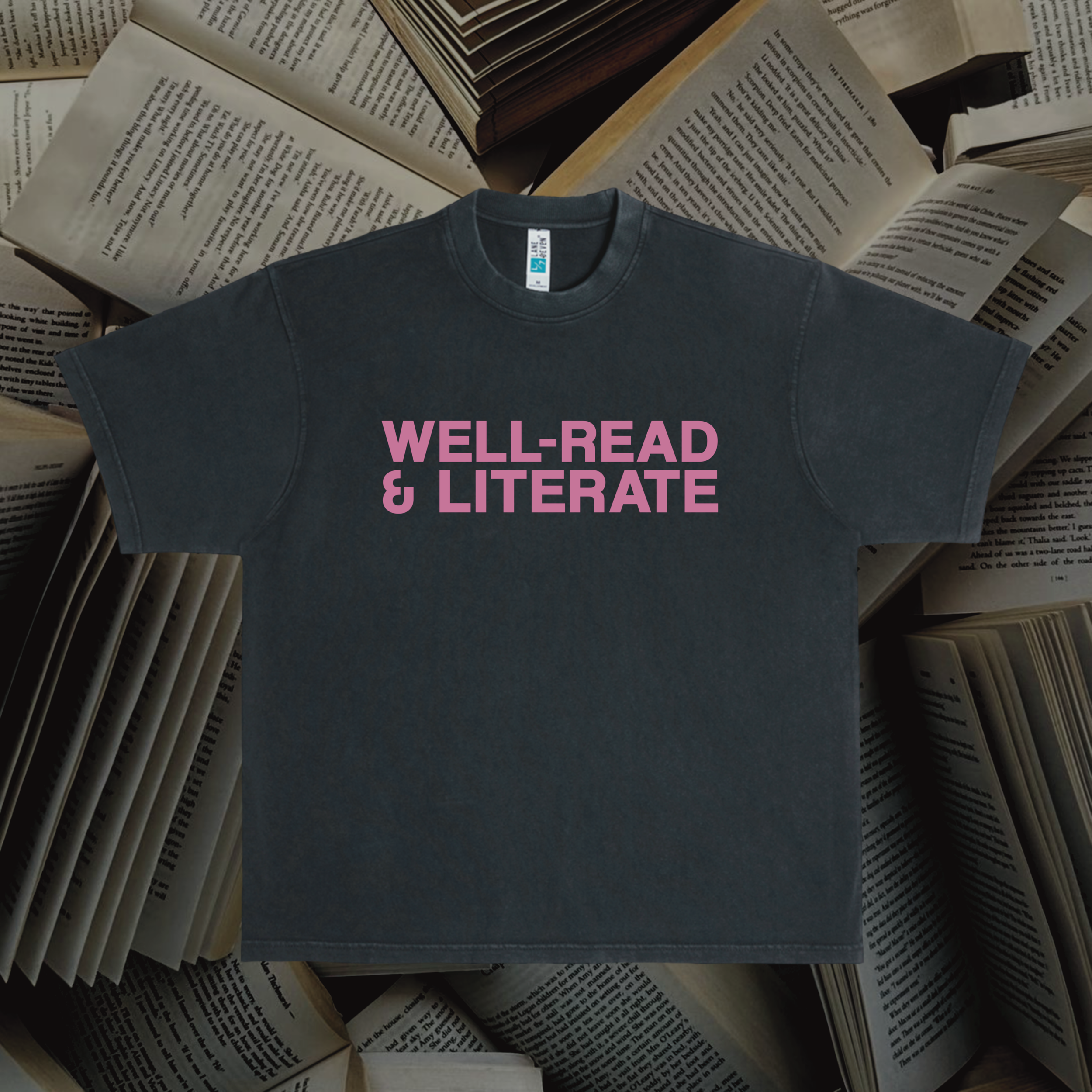 Well-Read and Literate Tee (BC)