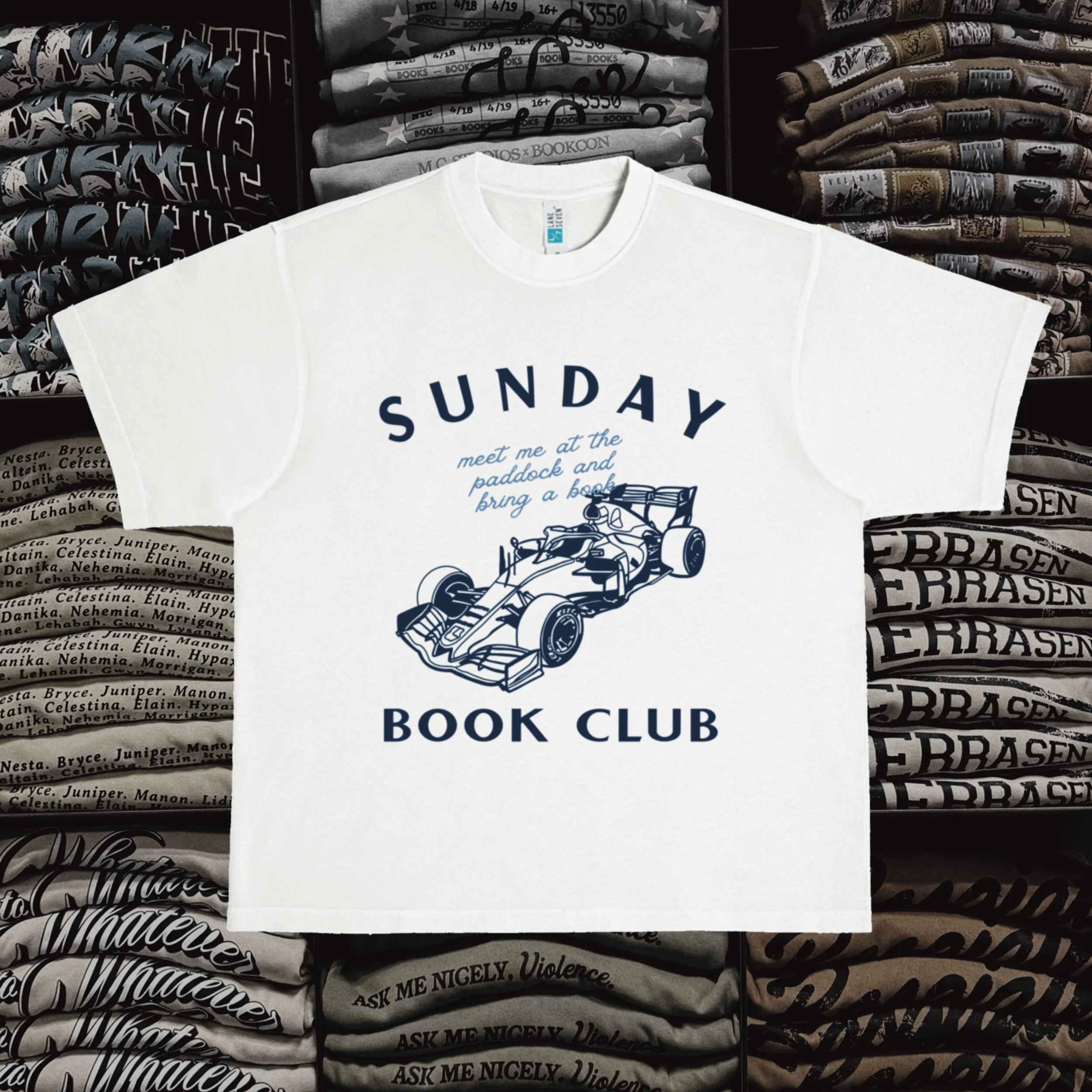 Sunday Book Club Tee