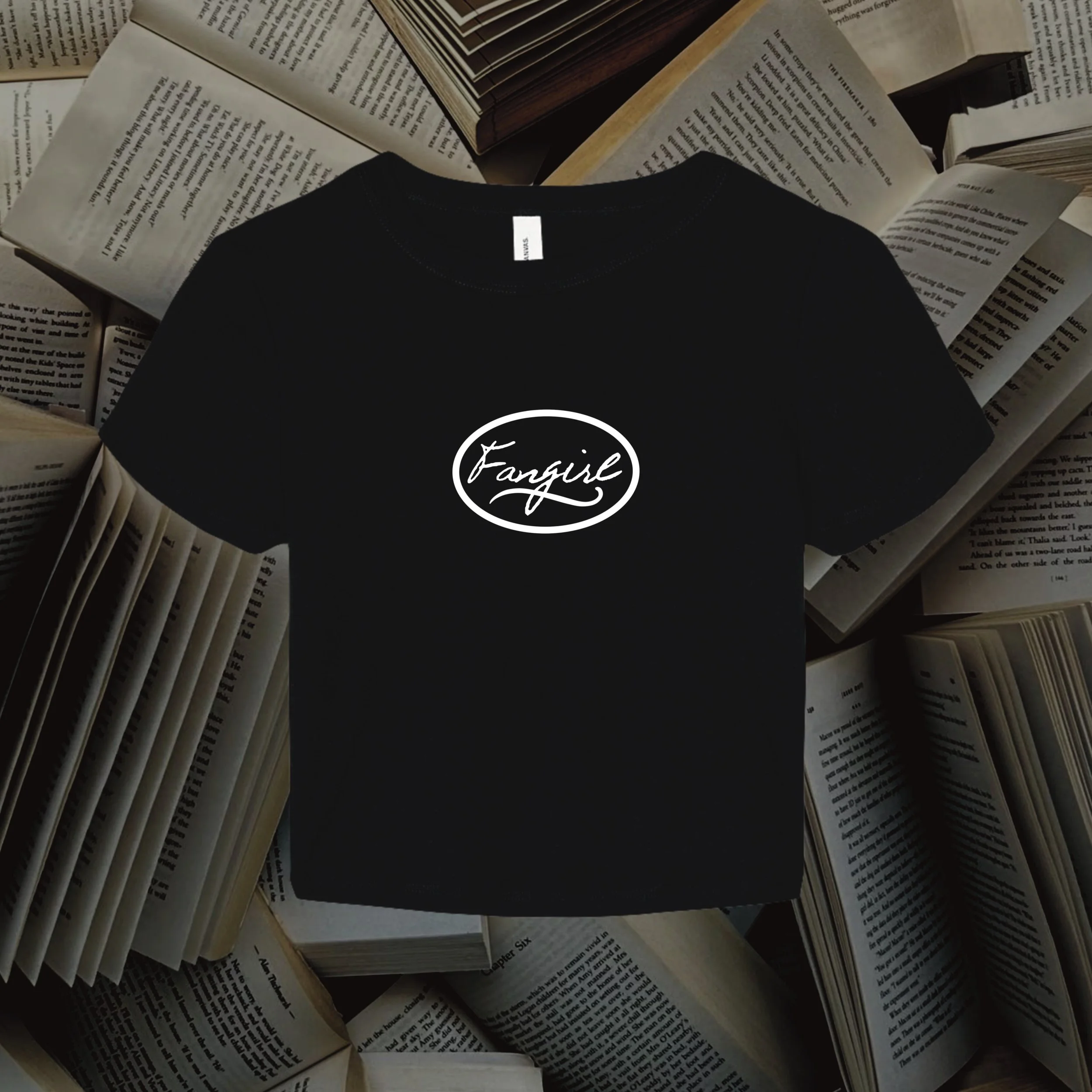 Fangirl Baby Tee (BC)