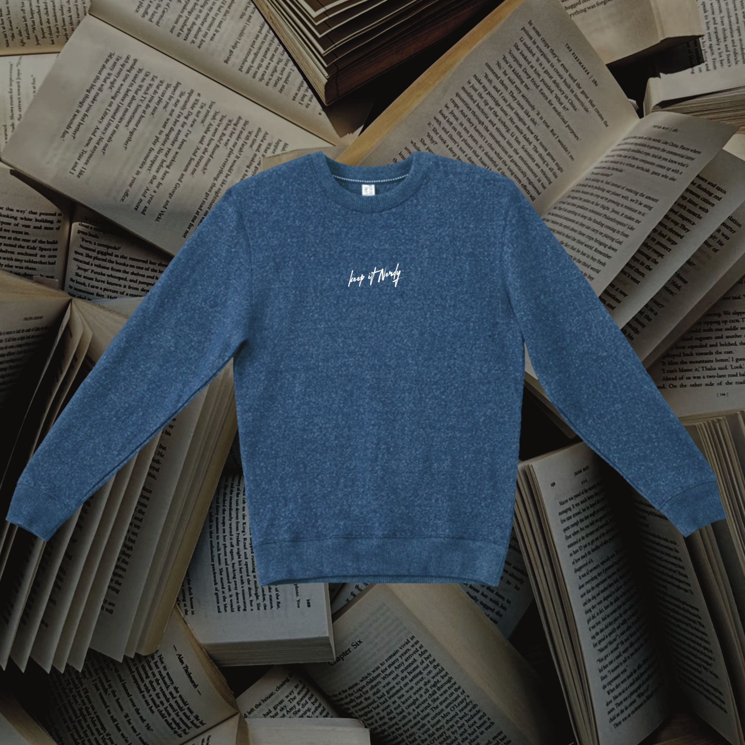 Keep It Nerdy Knit Crew (BC)