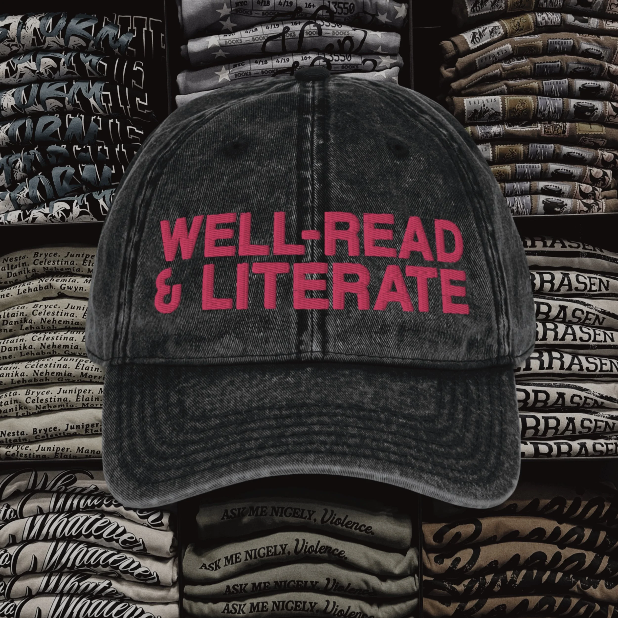 Well-Read and Literate Hat