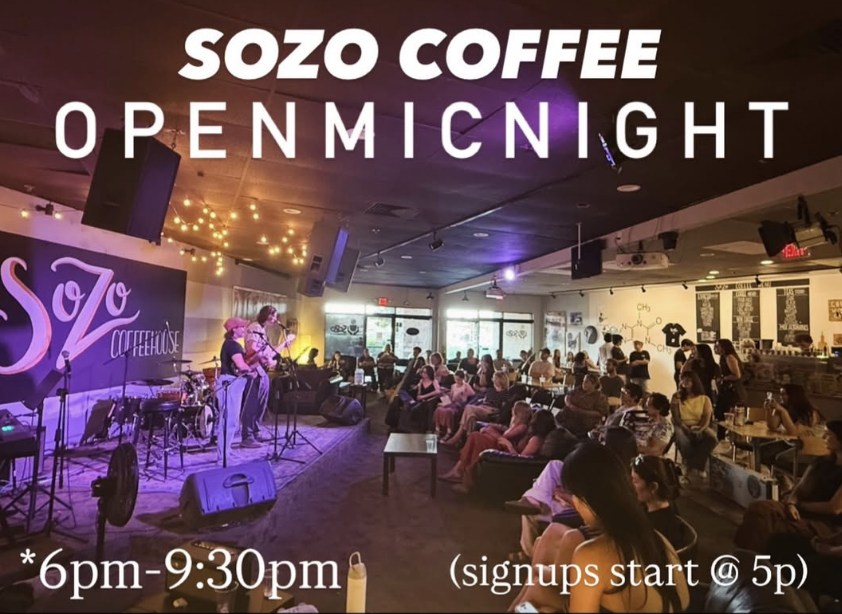Redcoat Kid at Sozo Coffeehouse