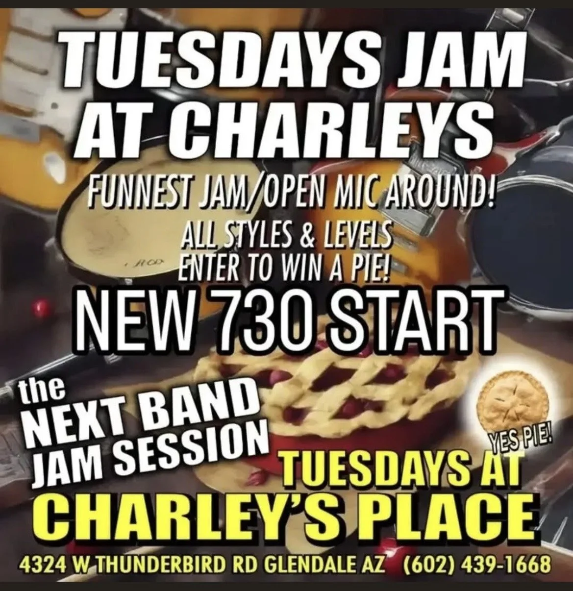 Tuesday Jam at Charley's Place - Redcoat Kid