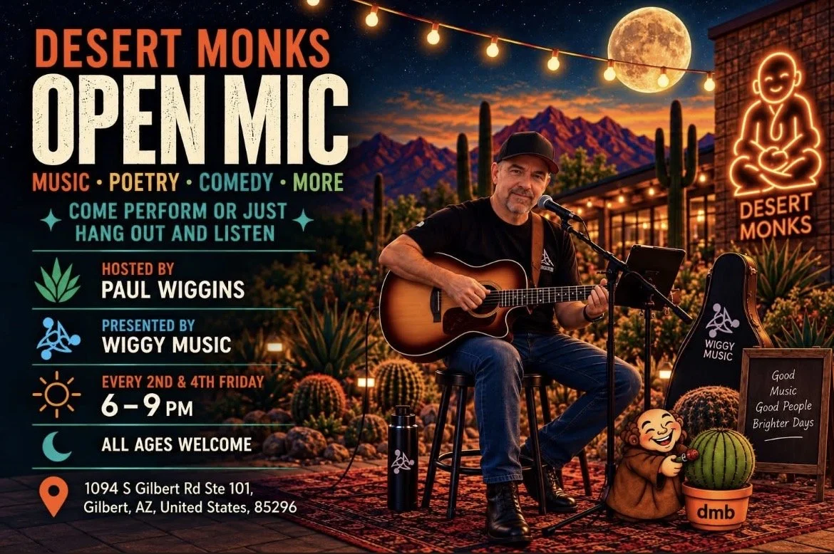 Desert Monks open mic - Redcoat Kid