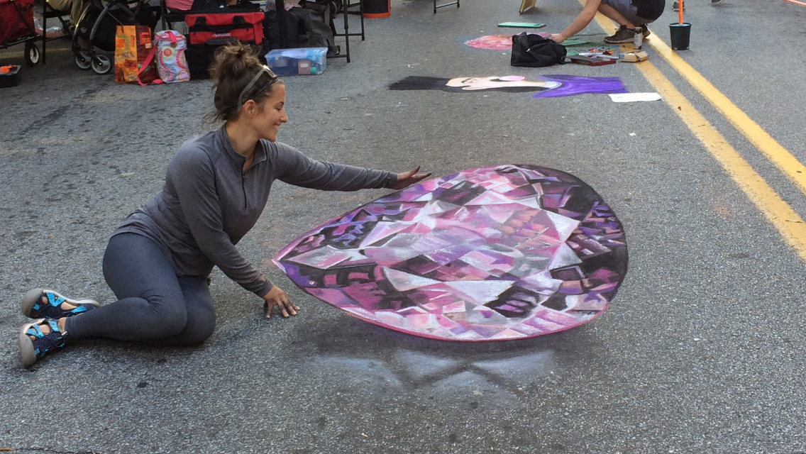 San Diego Chalk Artist