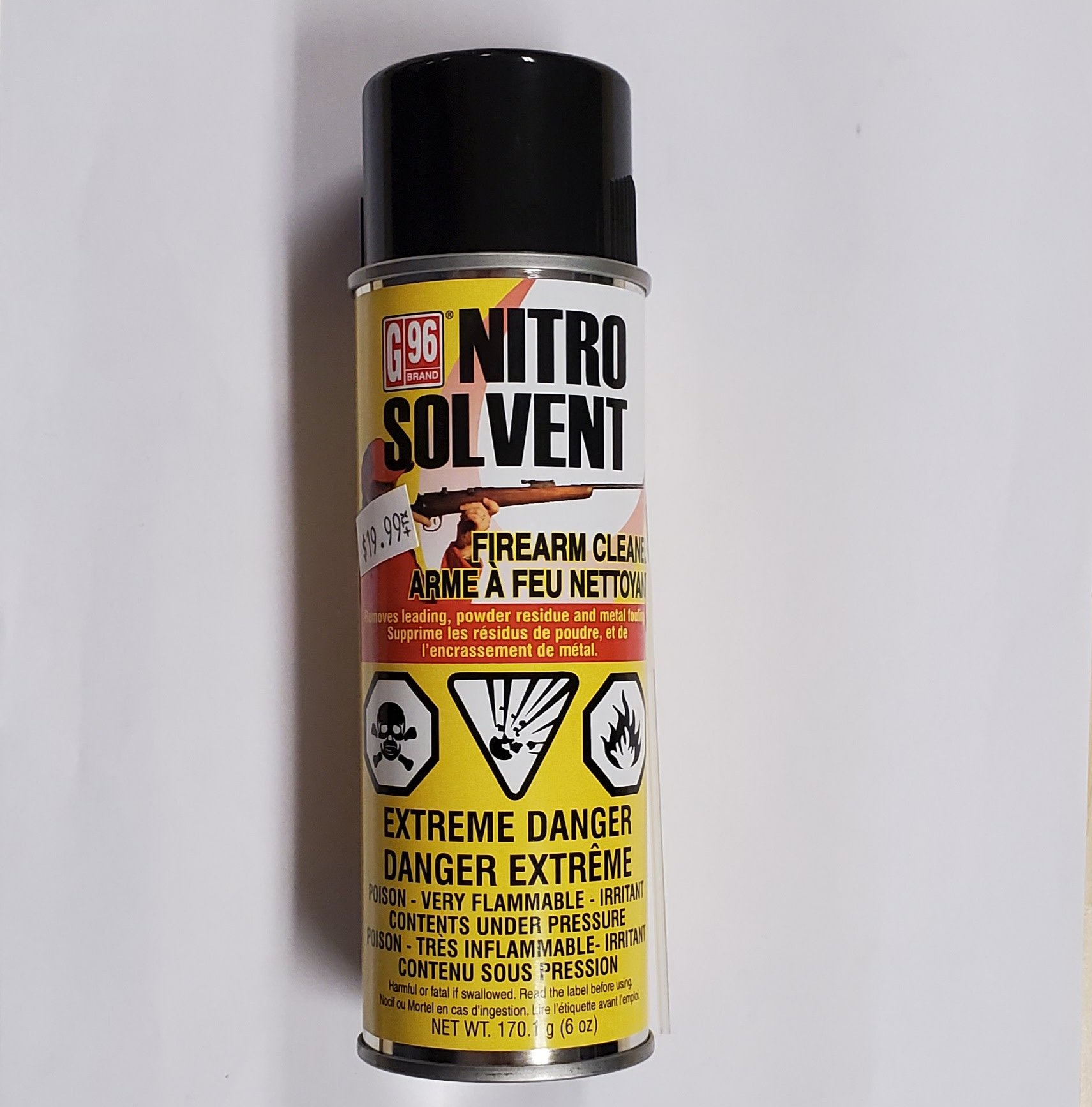 G96 Nitro Solvent Aerosol 6oz