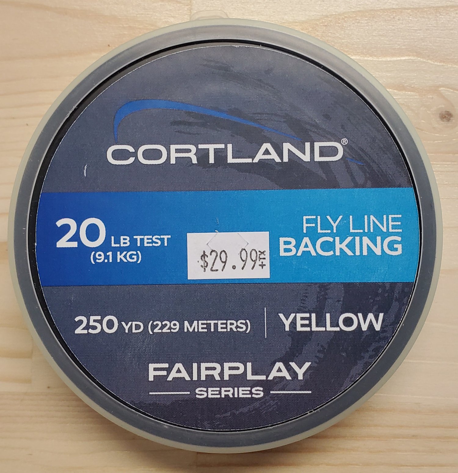Cortland Fairplay Fly line backing yellow 20lbs 250yds — Fehr's Sporting  Goods