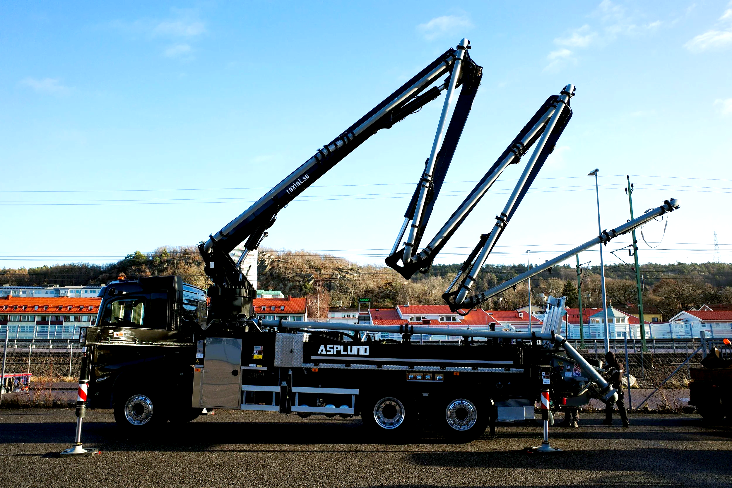 Hallpump M32-5 till Asplund Betong