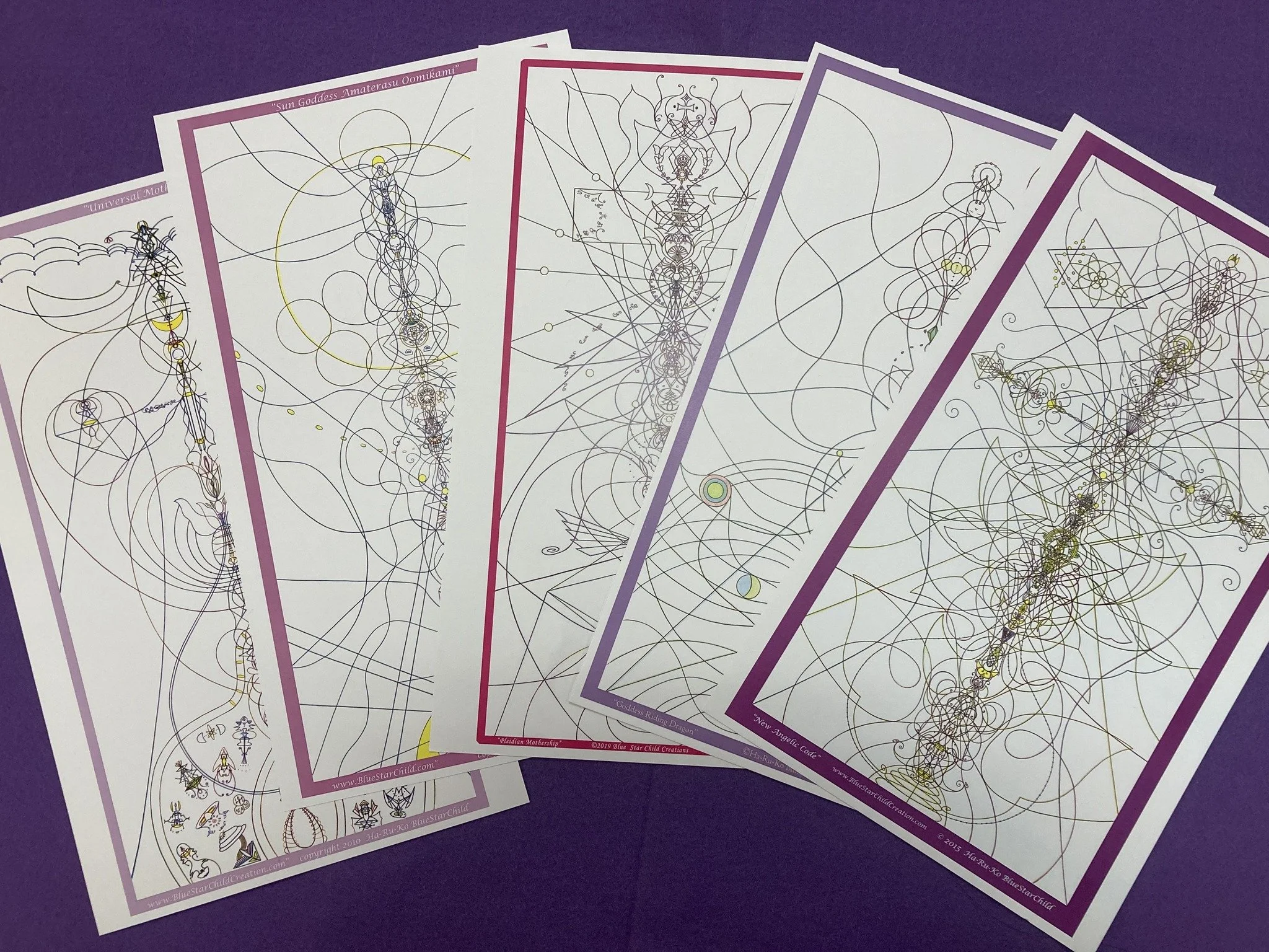 Divine Feminine Code Series - Special Package (5 posters)