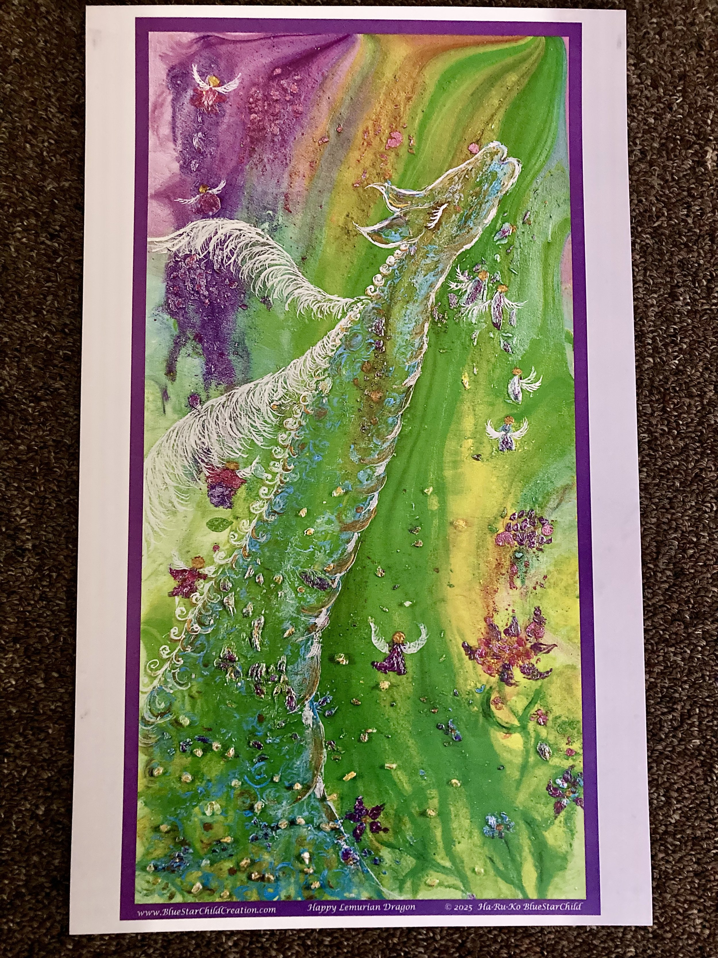 Happy Lemurian Dragon