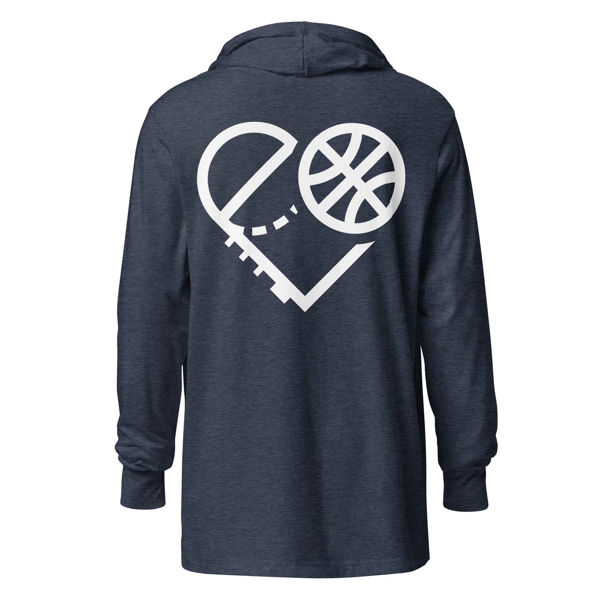 For The Love Of Hoops | Hooded Long-Sleeve Tee