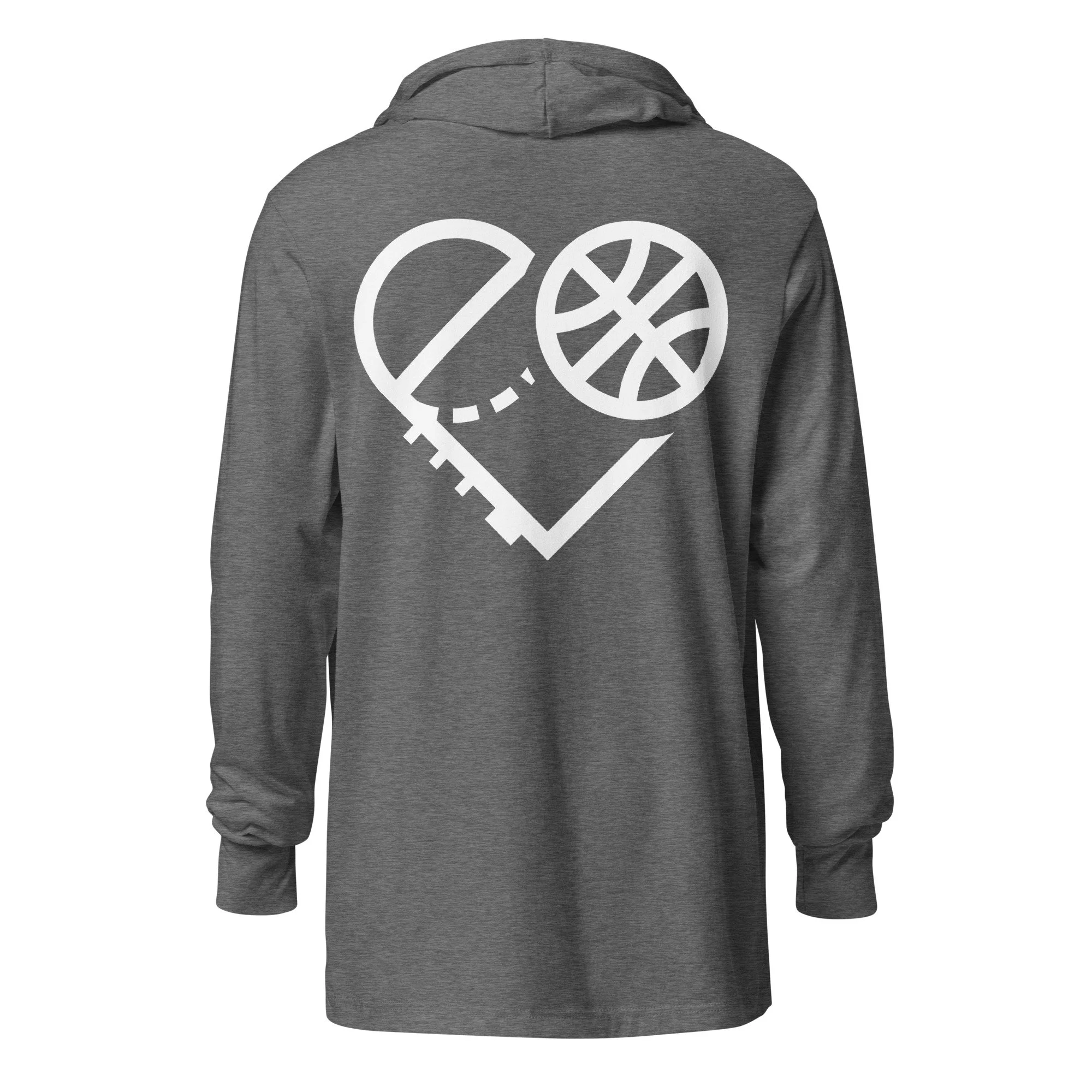 For The Love Of Hoops | Hooded Long-Sleeve Tee