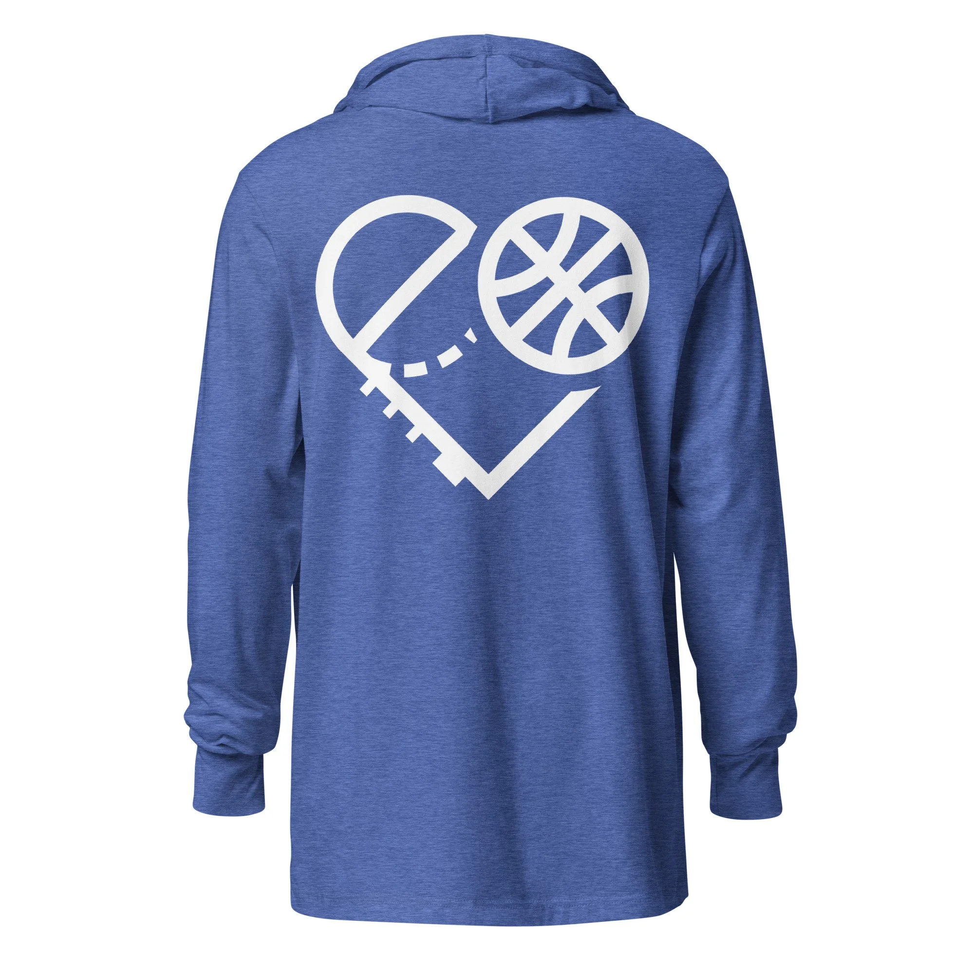 For The Love Of Hoops | Hooded Long-Sleeve Tee