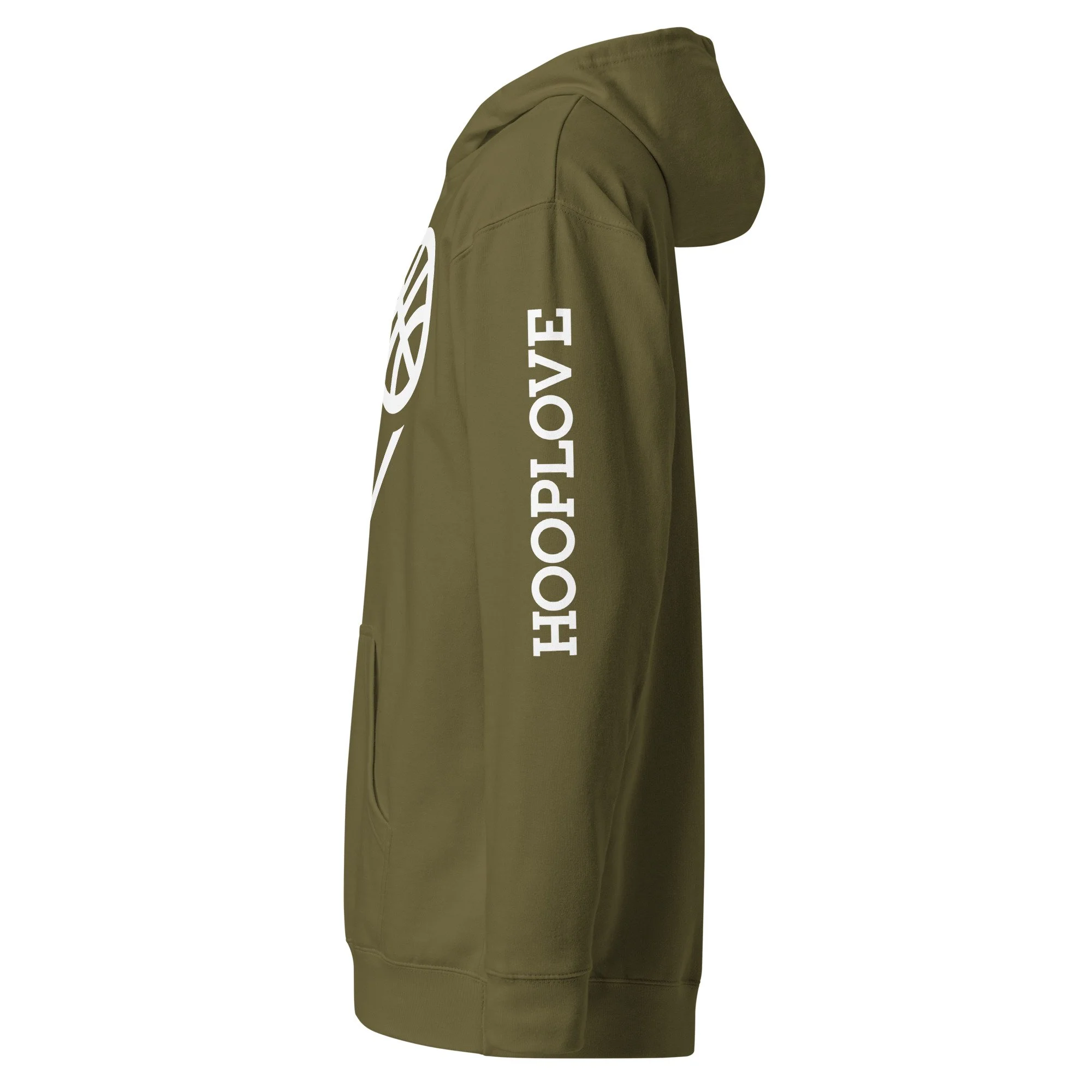 Hooplove Heart | Unisex Midweight Hoodie