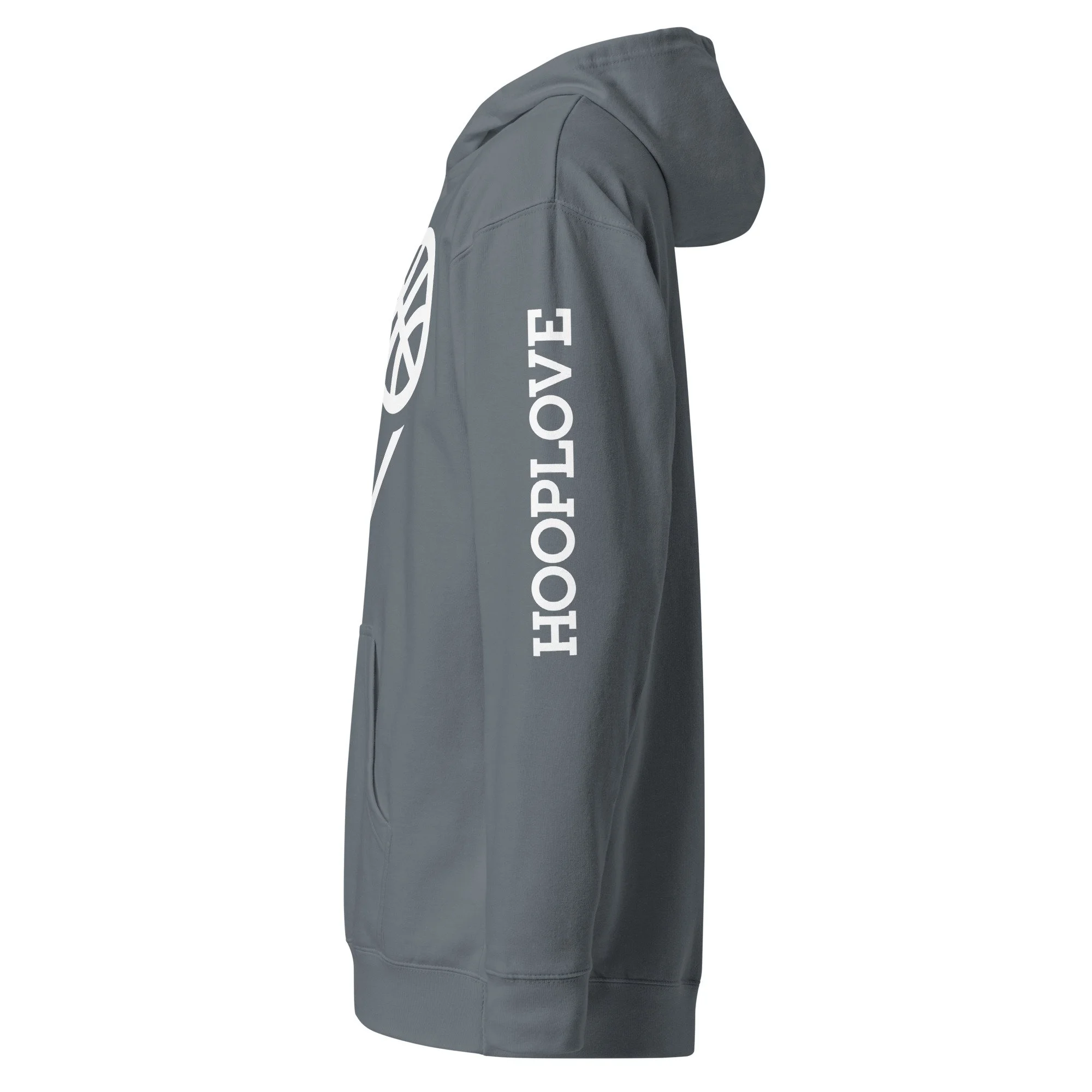 Hooplove Heart | Unisex Midweight Hoodie