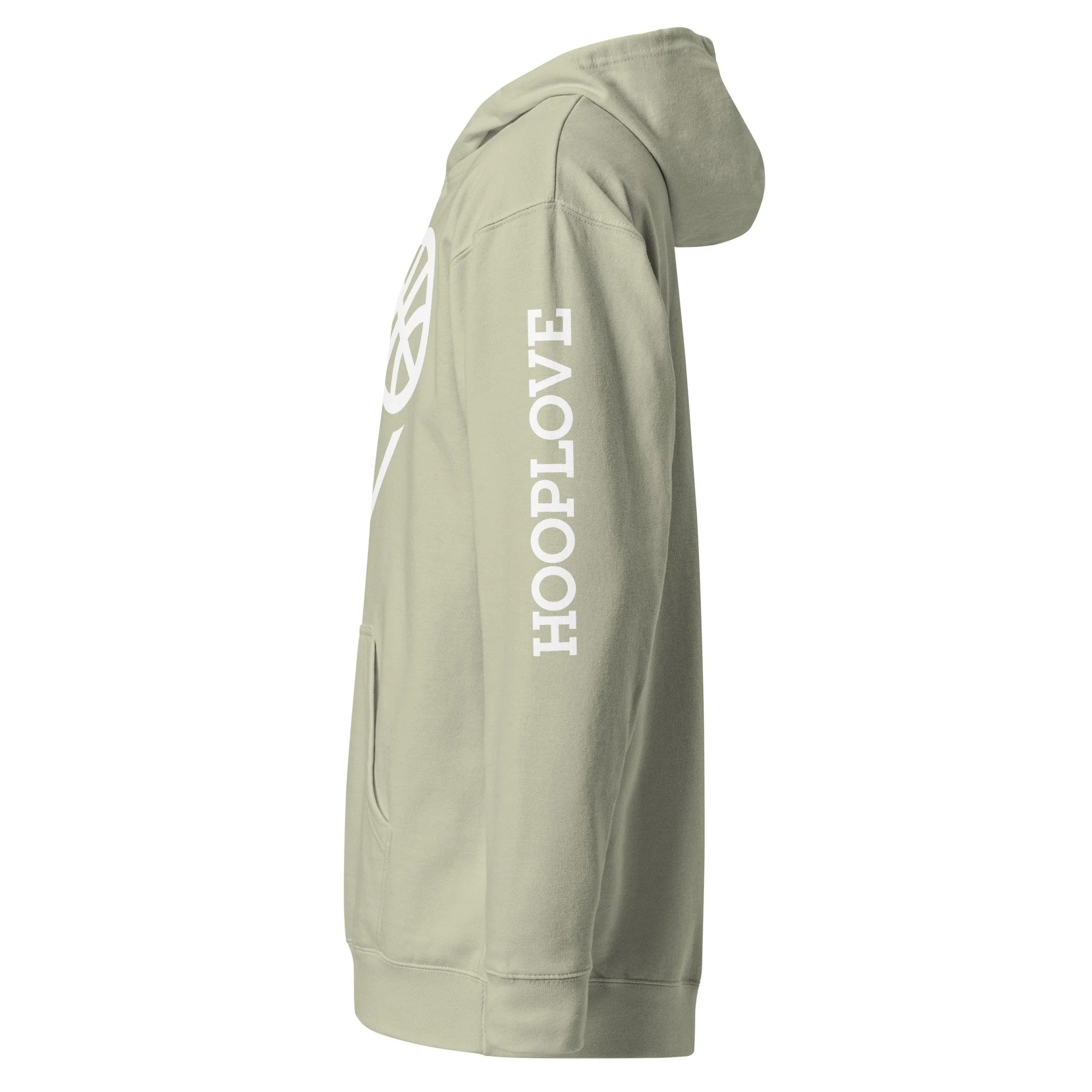 Hooplove Heart | Unisex Midweight Hoodie