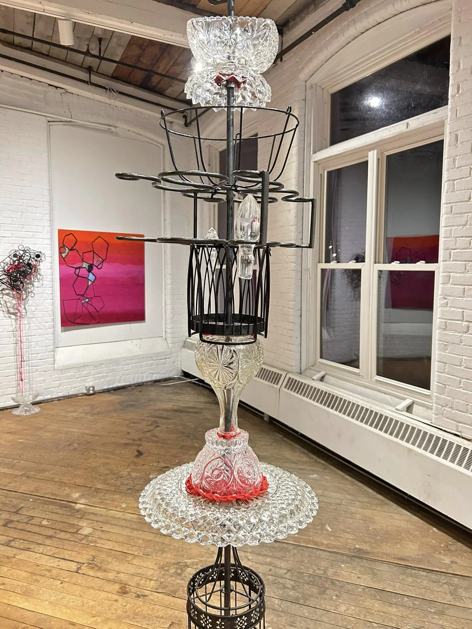 Studio, Housatonic, MA, 2025 (all works by Susan Jennings)