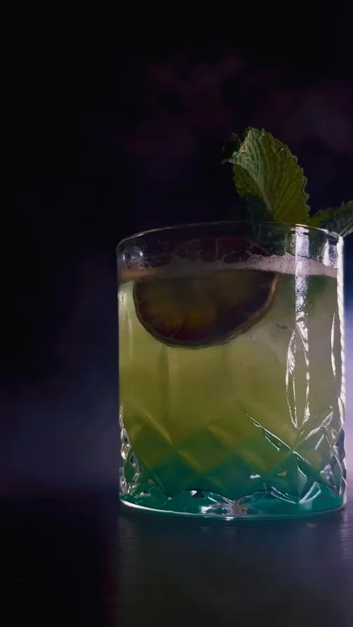 A signature cocktail at Classic