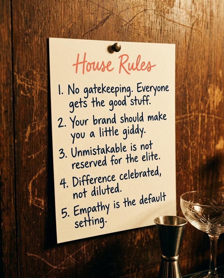 District Brand Bar House Rules