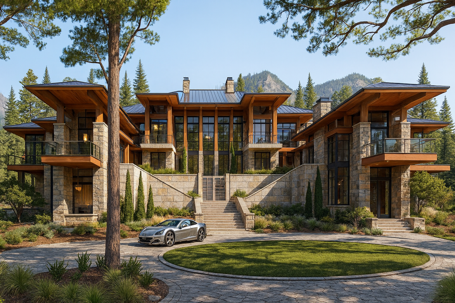 FOUR SEASONS QIN CHENG PRESIDENTIAL VILLA
LOCATION: BEIJING CHINA
Architectural design of 20,000sf 5 bedroom presidential villa. The design is reminiscent of prairie modern architecture.