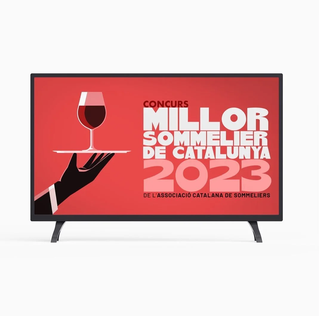 Feines noves. Gr&agrave;fica audiovisual per al concurs Millor Sommelier de Catalunya 2023 de l&rsquo;Associaci&oacute; Catalana de Sommeliers