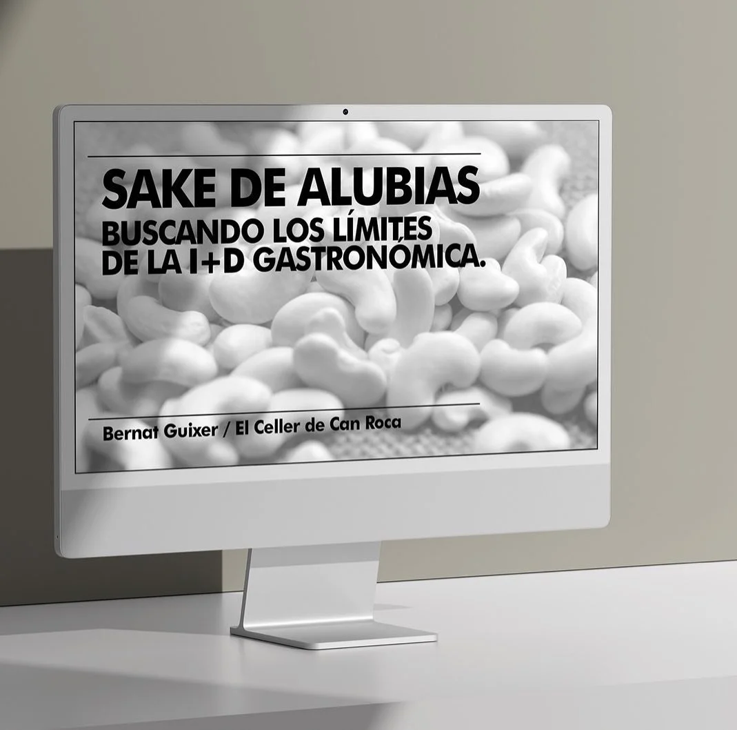 Feines velles. Presentaci&oacute; &ldquo;Sake de alubias. Buscando los l&iacute;mites de la i+d gastron&oacute;mica&rdquo; per a en Bernat Guixer. Sal&oacute; del Manga de Barcelona, 2017.