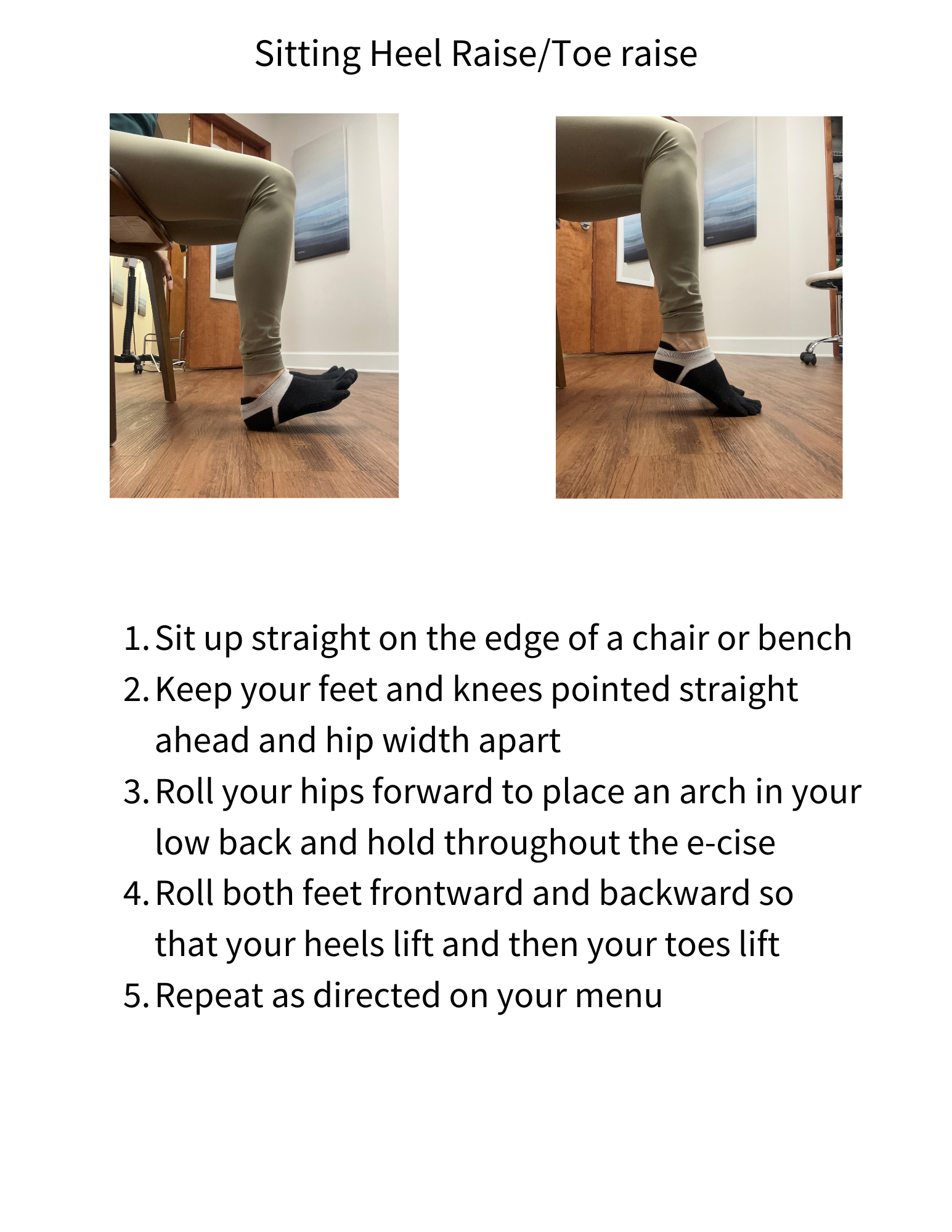 Start on your hands and knees, where your wrists are placed directlywhile collapsing your shoulder blades together and look up toward the ceiling. Be sure not to shrug your shoulders towards your -9.png