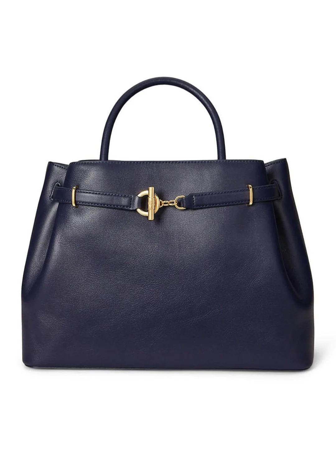 Lauren Ralph Lauren Blaike Large Leather Satchel Bag